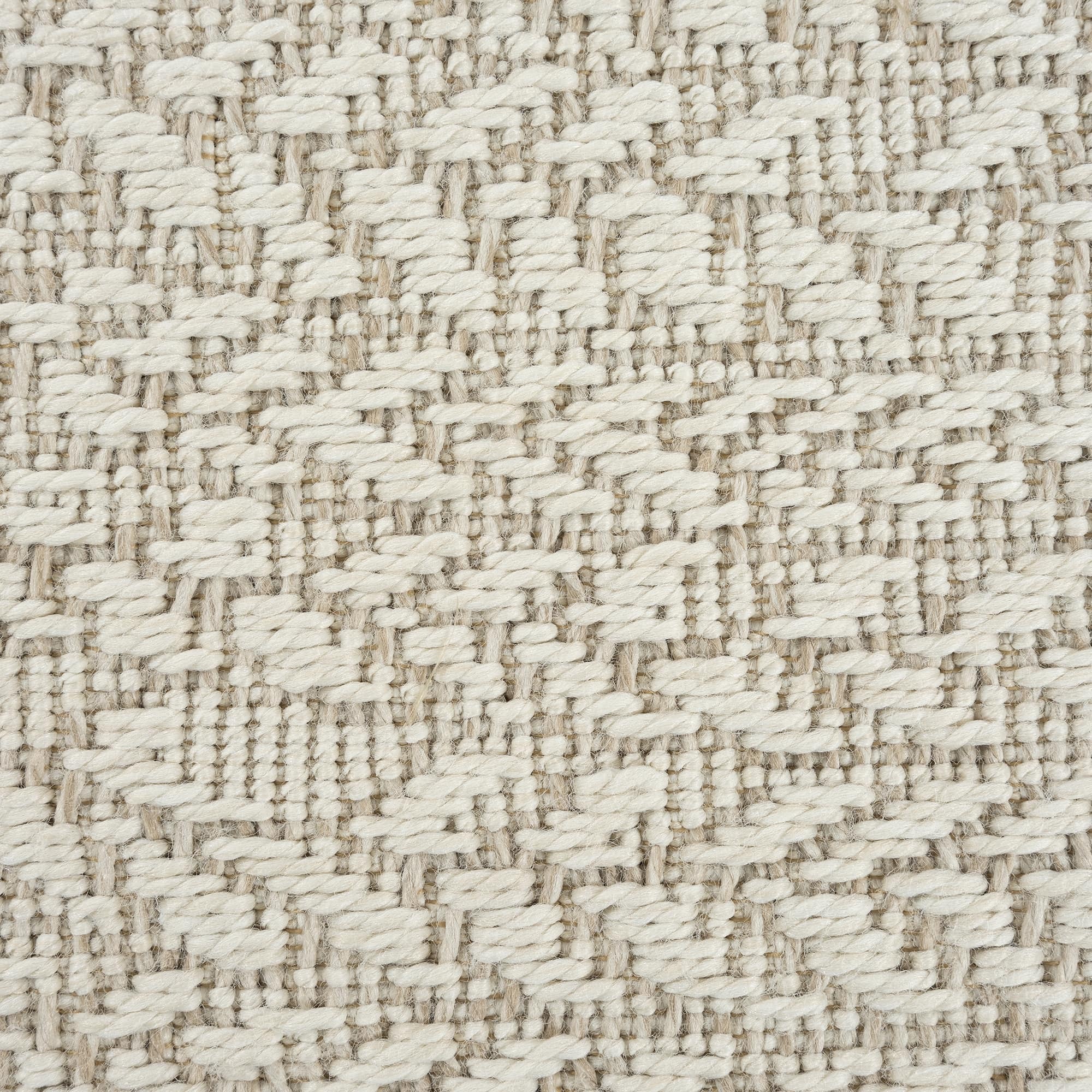 the carpet Teppich »Kansas«, rechteckig, 1 mm Höhe, moderner robuster In und Outdoor Teppich Jute Look