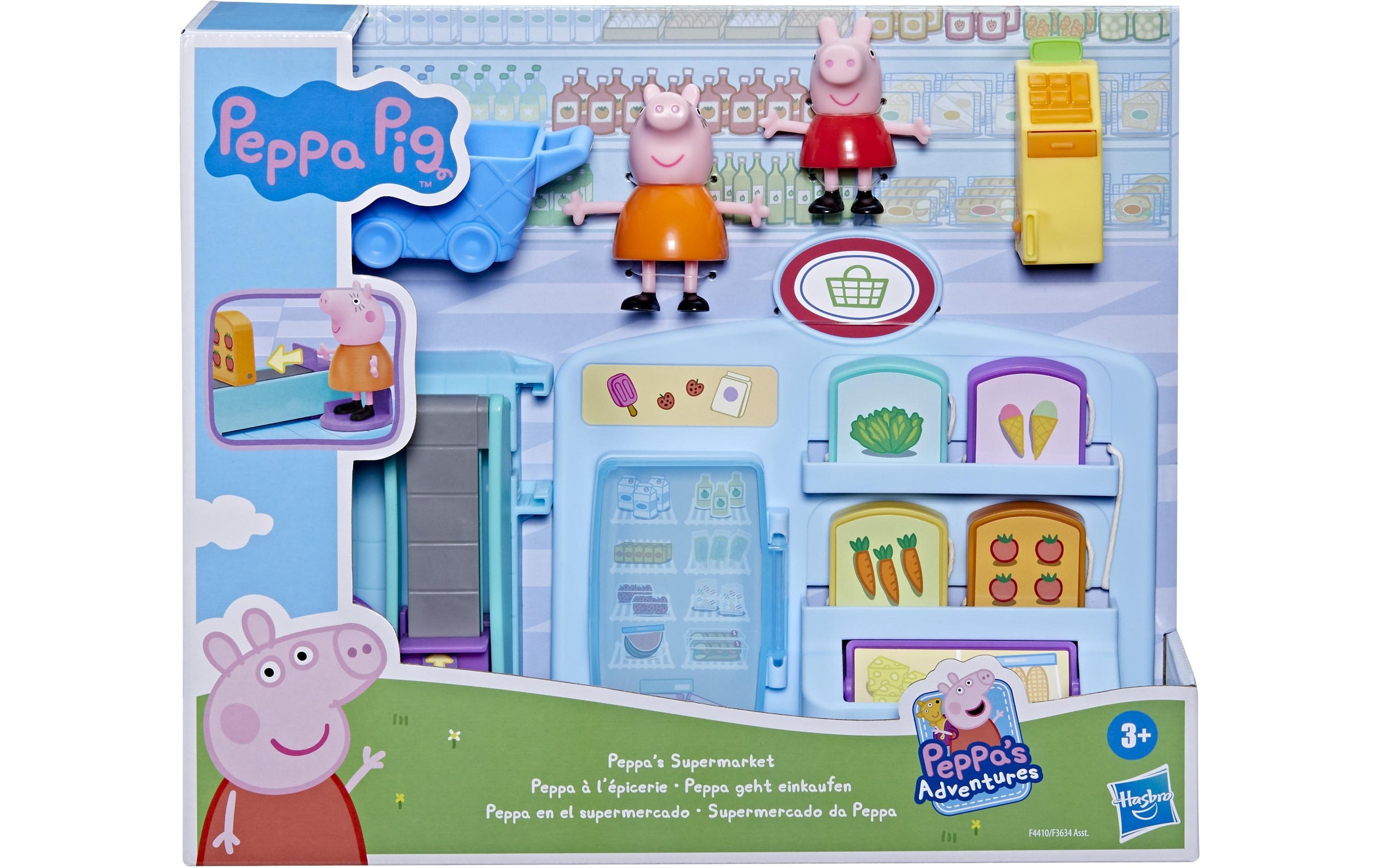 Hasbro Spielfigur »Peppa Pig Peppa geht einkaufen«