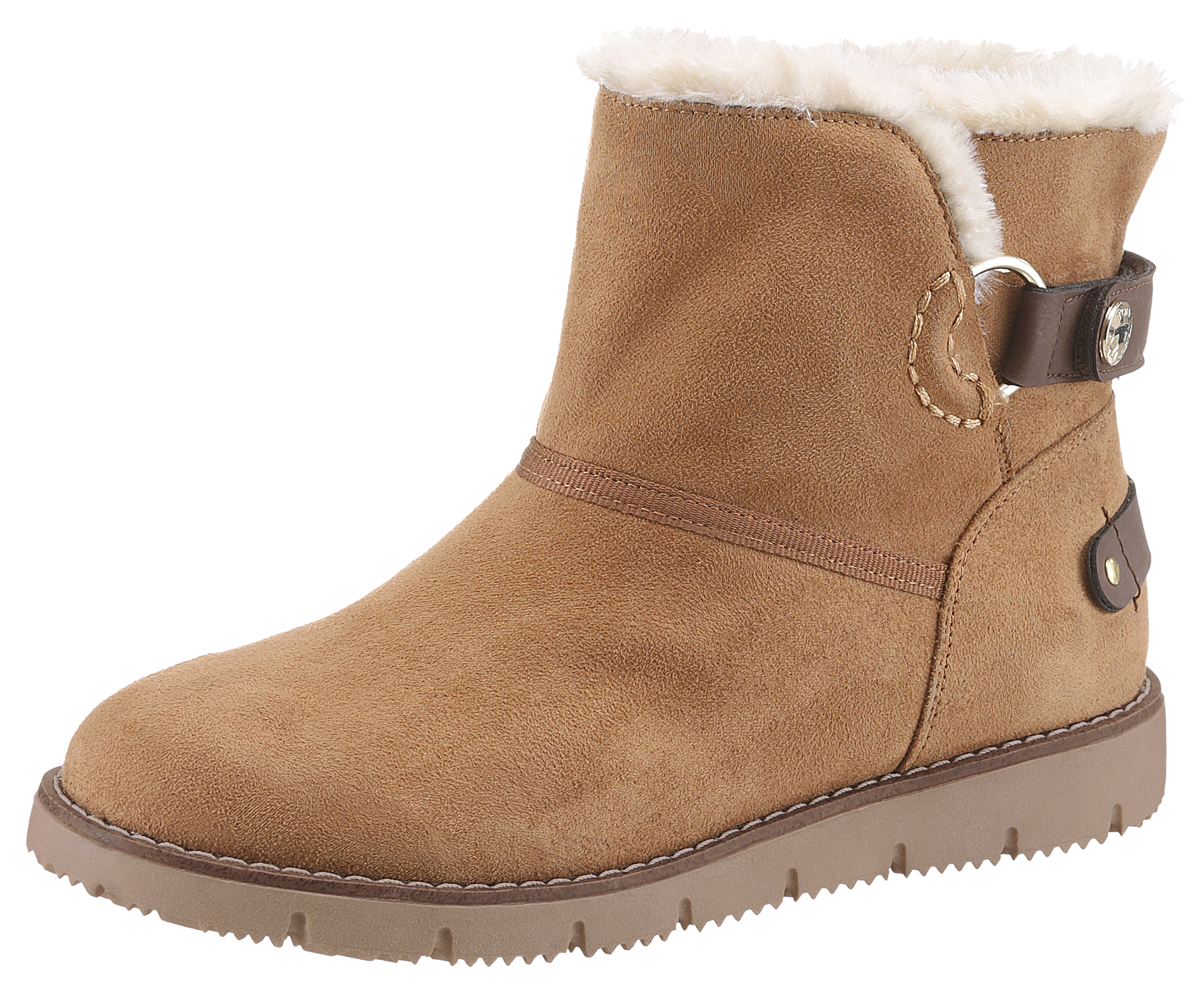 Winterboots, mit Klettverschluss