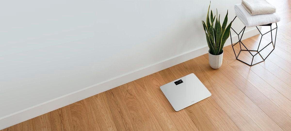 Withings Personenwaage »Body, für bis zu 8 Benutzer«, WLAN-Smart-Waage mit BMI-Funktion