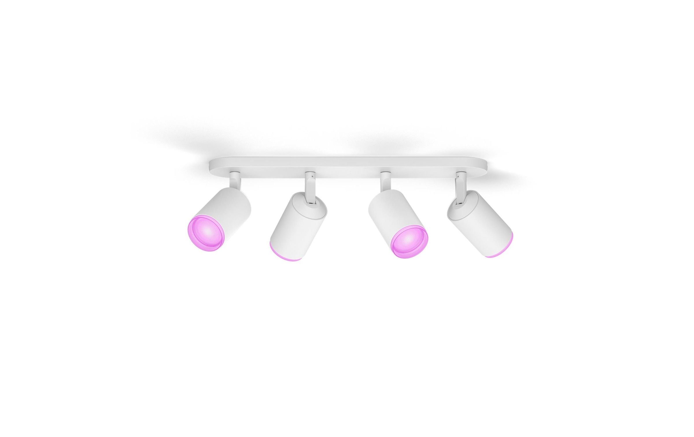 Philips Hue LED Deckenleuchte »Fugato 4er-Spot«, Leuchtmittel GU10 LED wechselbar