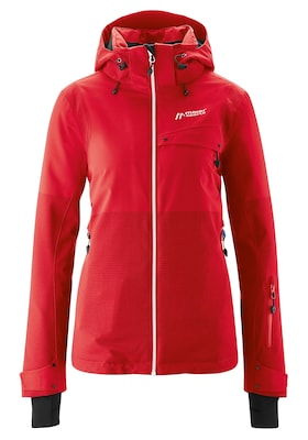 Rote Damen Skijacke