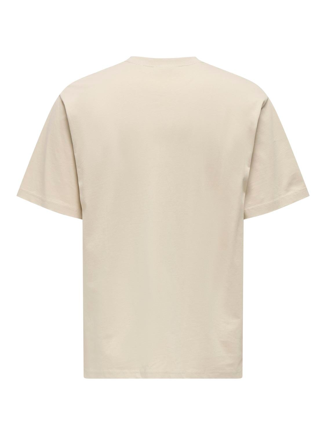 ONLY & SONS Rundhalsshirt »ONSCURATED RLX PRINT SS TEE«