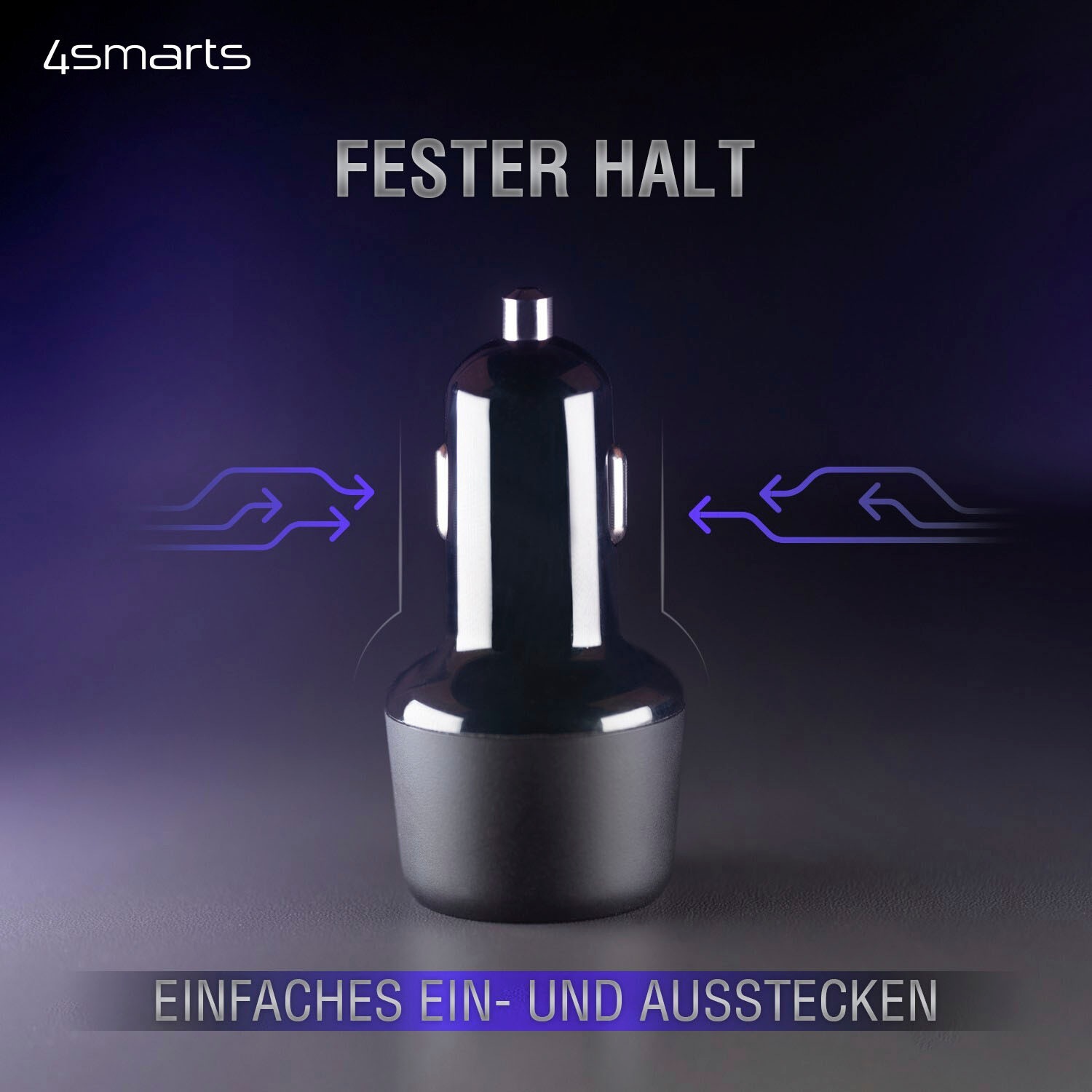 4smarts USB-Ladegerät »Kfz Ladegerät VoltRoad Ultimate 83W m. PD/ QC«