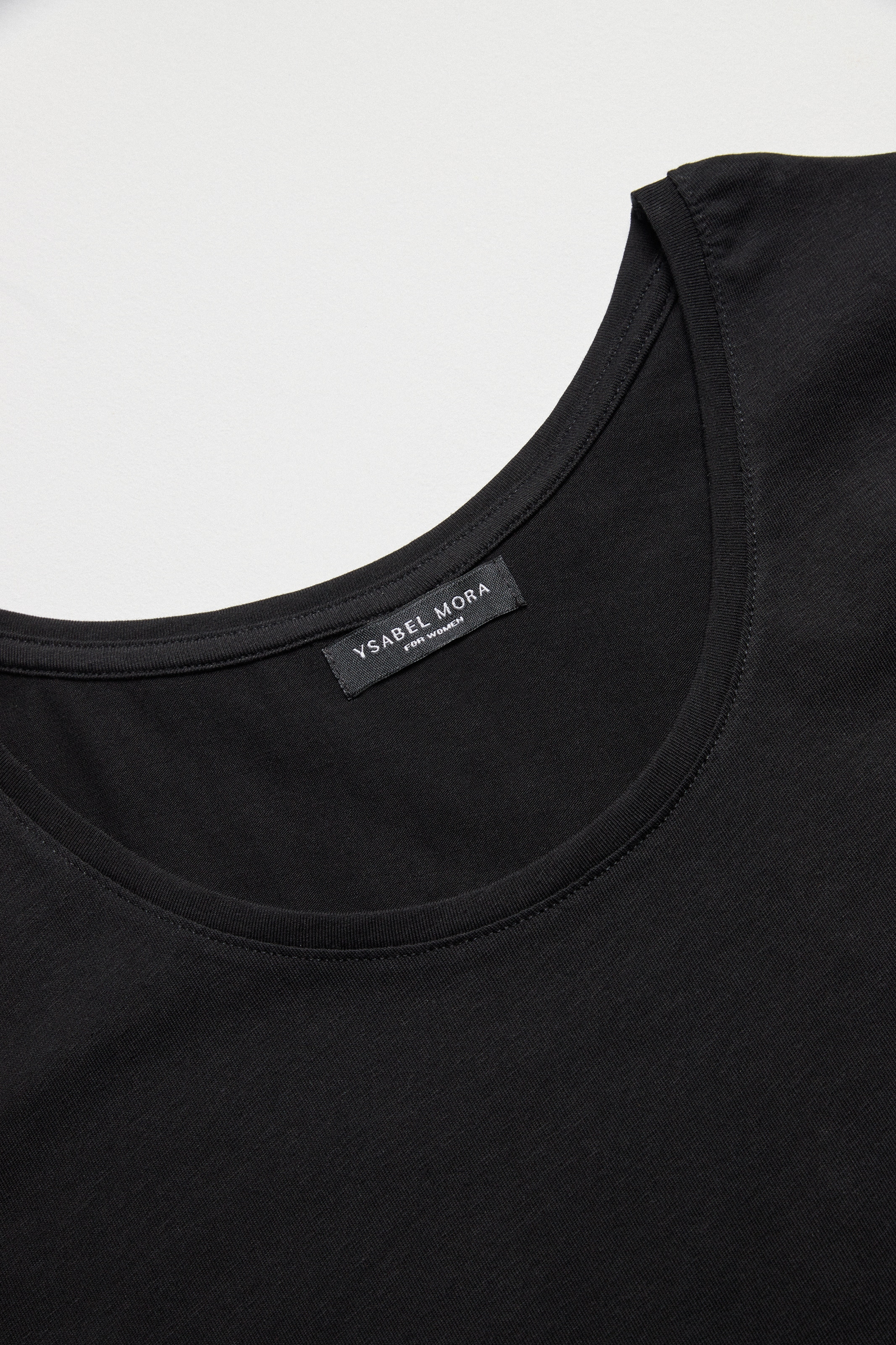 YSABEL MORA Kurzarmshirt, (2er Pack), mit Rundhals, elastisch, Baumwollmix, weich, Basic