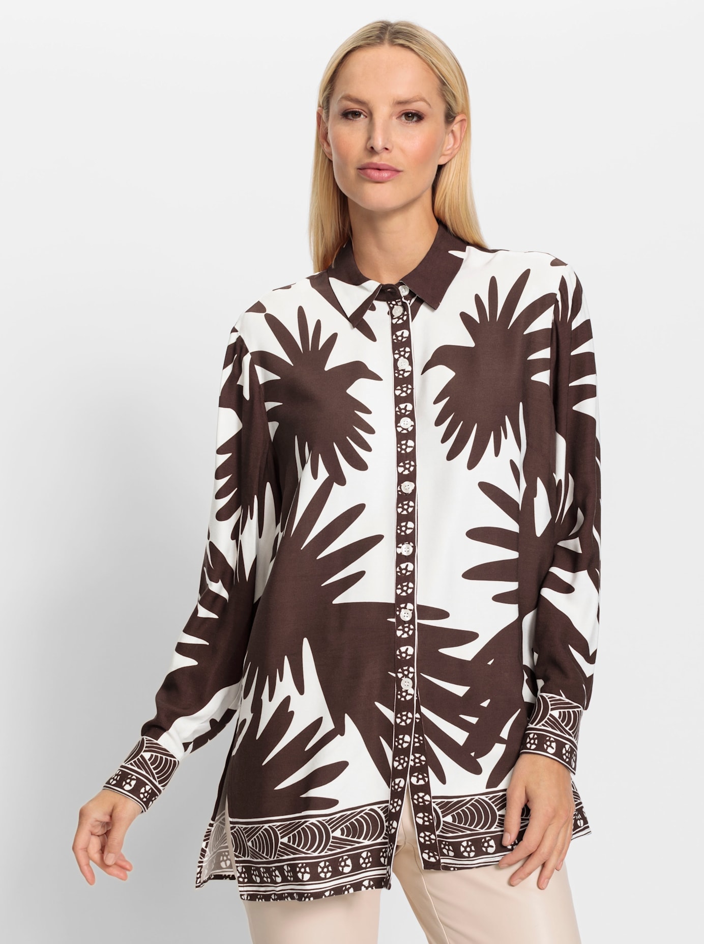 heine Druckbluse