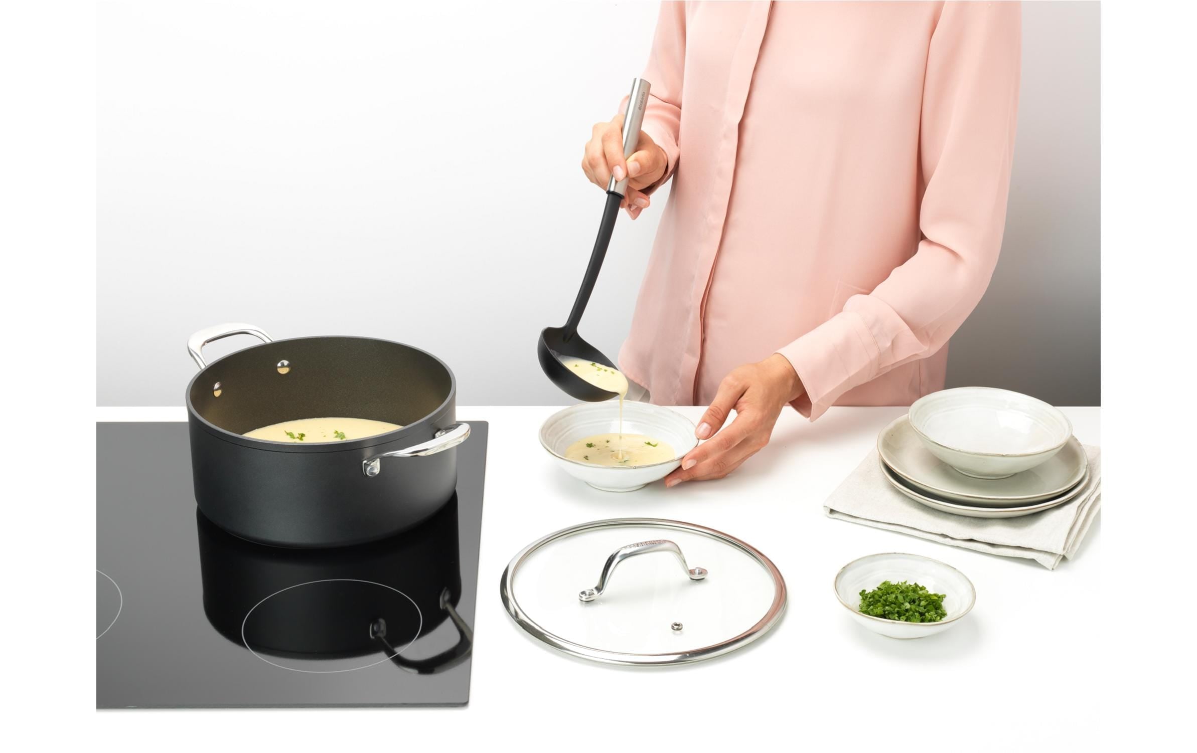 Brabantia Kasserolle »Balance 24 cm«, Aluminium
