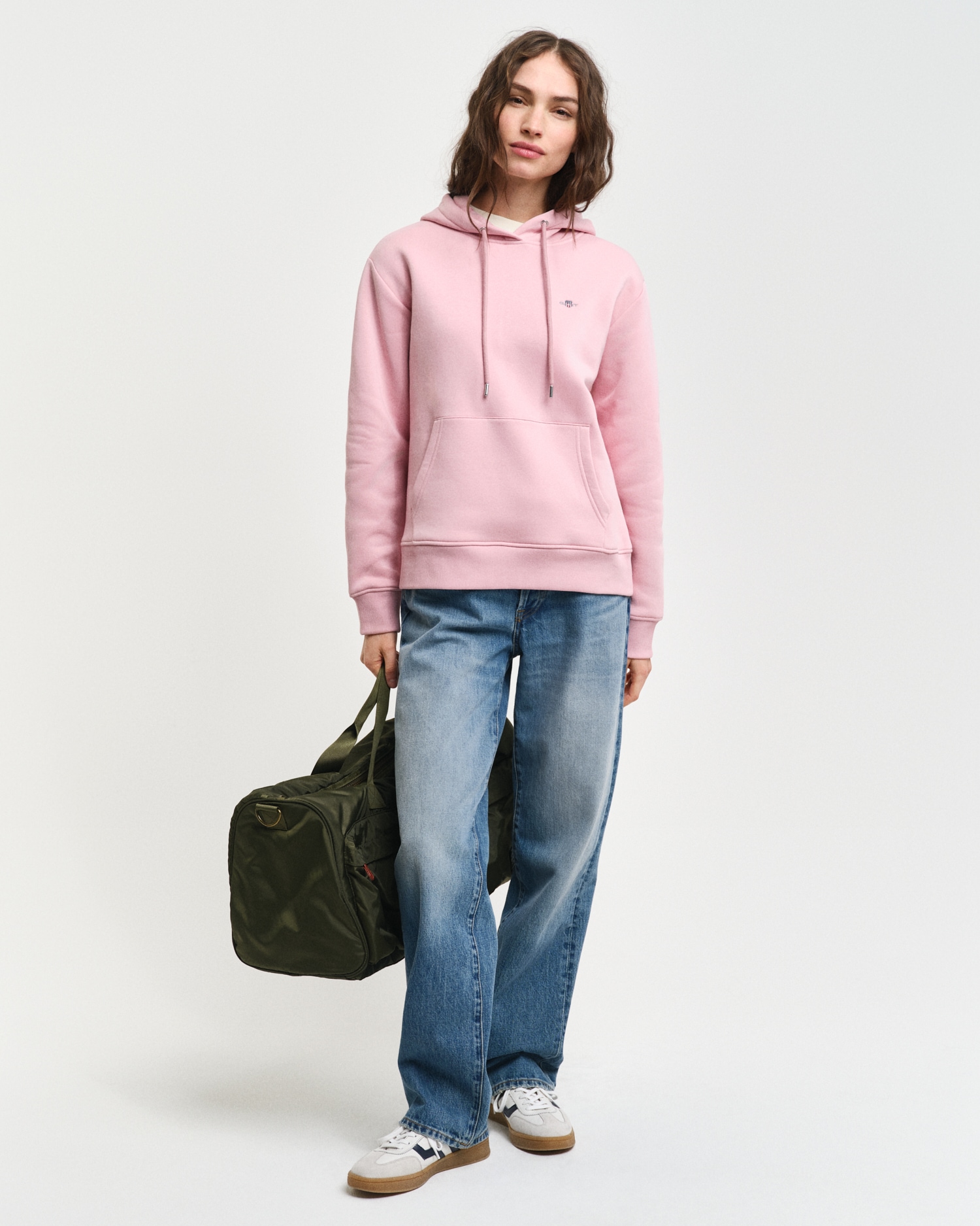 Gant Hoodie »SHIELD HOODIE«, Grafische GANT-Stickerei auf der Brust