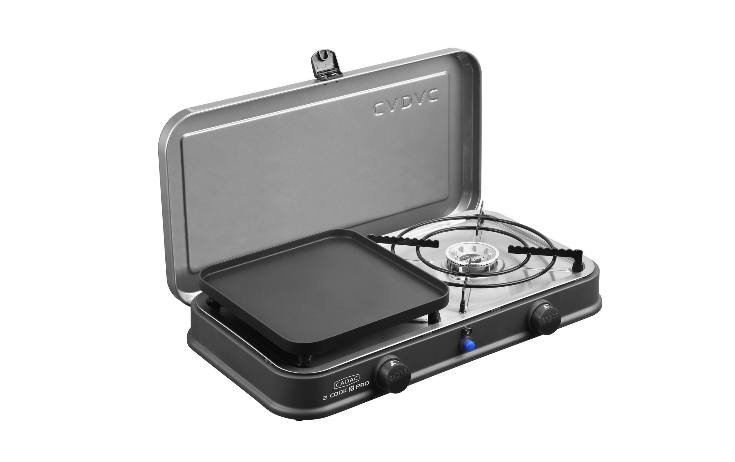 Gaskocher »2-Cook 2 Pro Deluxe«, Edelstahl, 32 cm