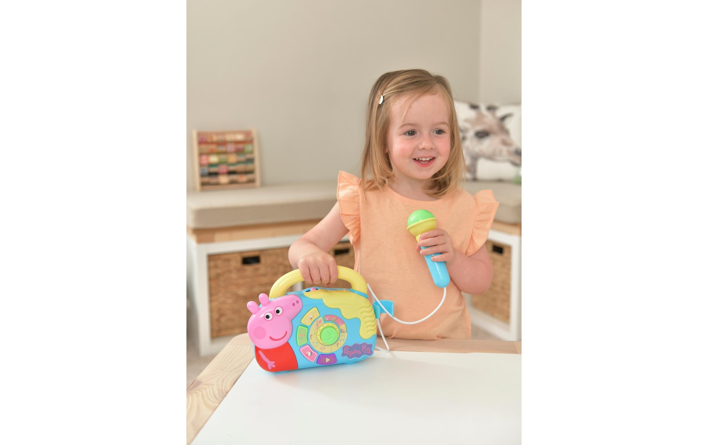 Spielzeug-Musikinstrument »HTI Peppa Pig Boombox«
