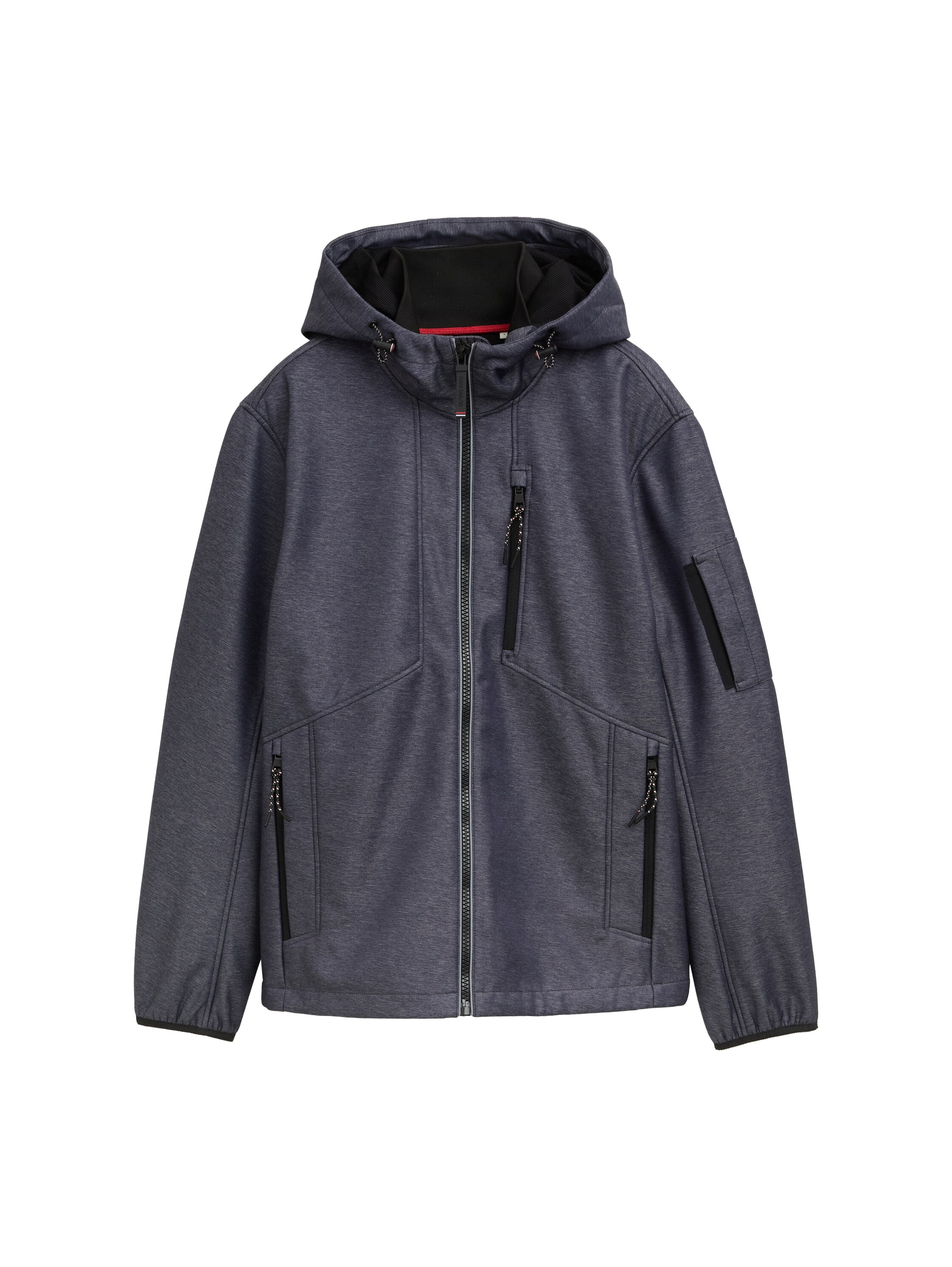 TOM TAILOR Softshelljacke, mit Kapuze, mit Kapuze