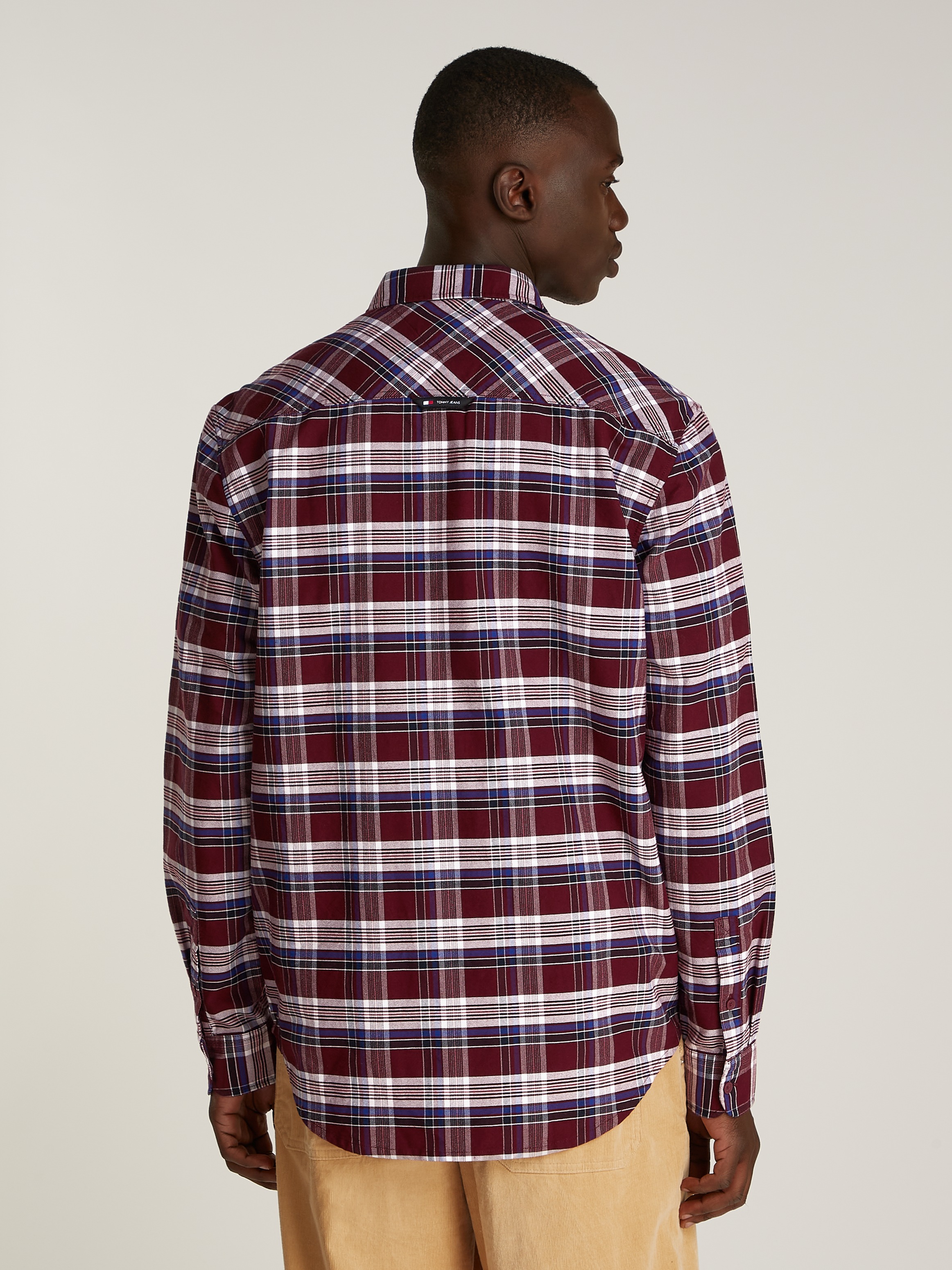 Tommy Jeans Karohemd »TJM REG OXFORD CHECK SHIRT«