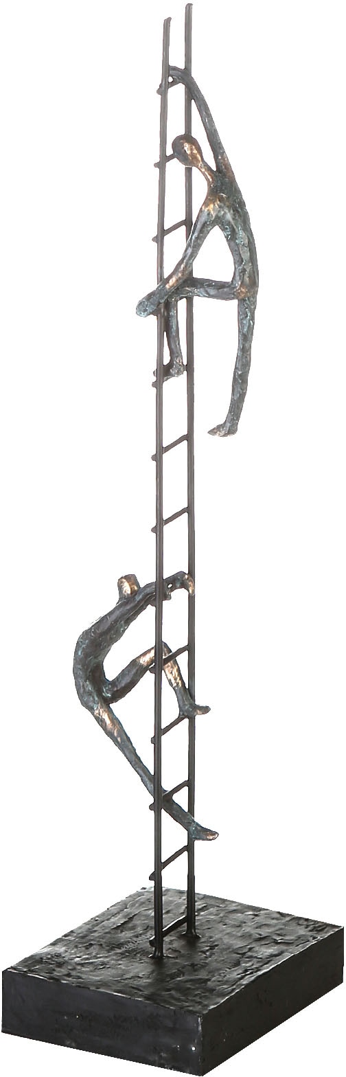 Casablanca by Gilde Dekofigur »Skulptur Balance of Power, silber«,  Dekoobjekt, Höhe 43 cm, mit Spruchanhänger, Wohnzimmer online bestellen |  Jelmoli-Versand