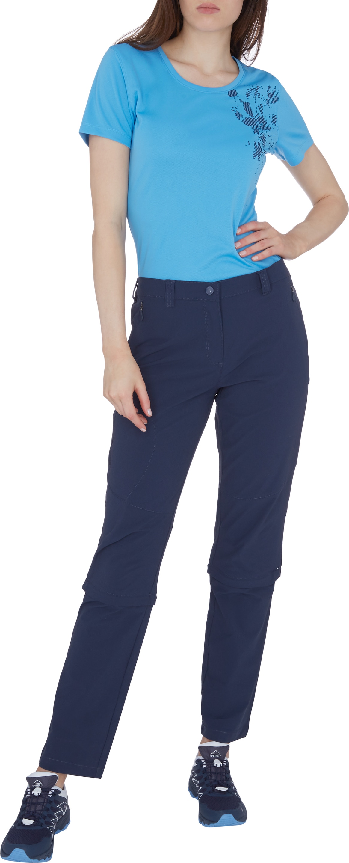 McKINLEY Outdoorhose »Da.-Abzipphose Mandorak II W«, (1 tlg.)
