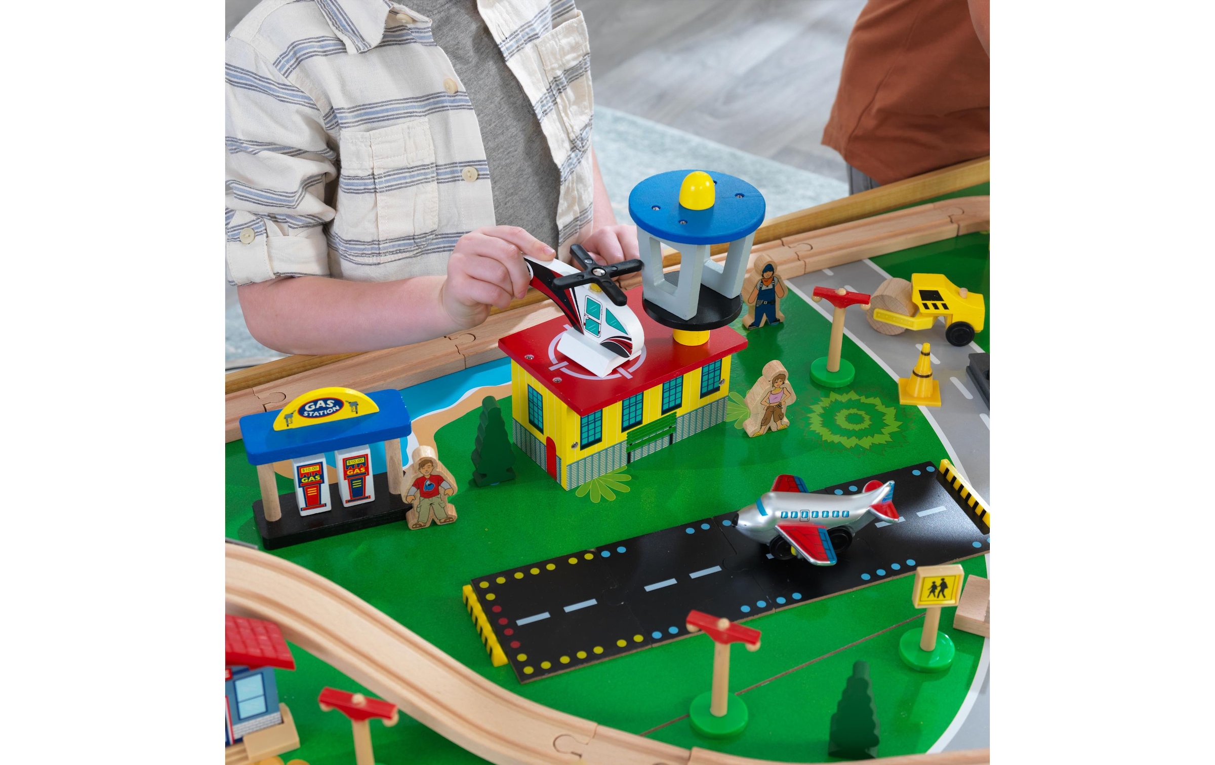 KidKraft® Spielzeug-Eisenbahn »Spieltisch Waterfall Mountain 120 Teile«