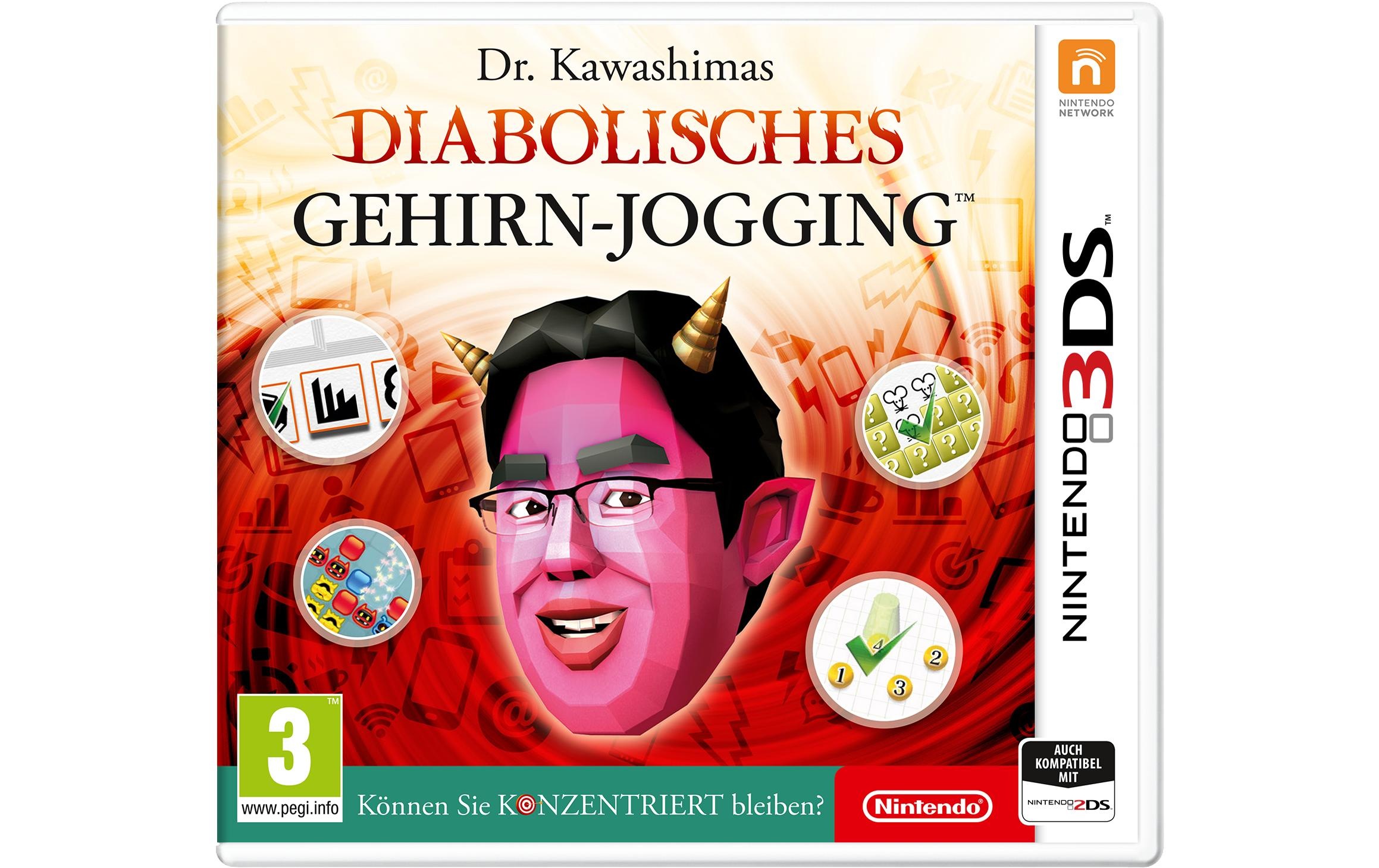 Nintendo Spielesoftware »Dr. Kawashimas diabolisches Gehirn-Jogging (D)«, Nintendo 3DS, Standard Edition