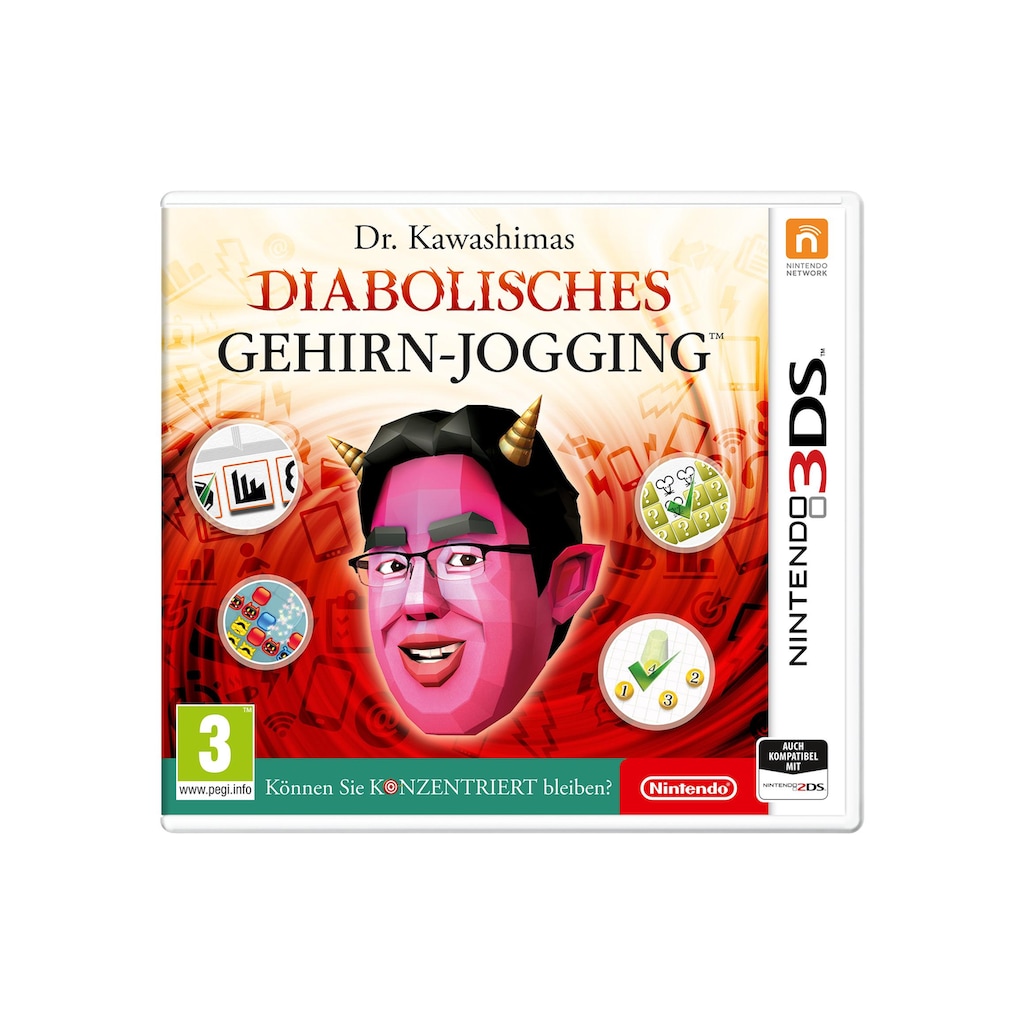Nintendo Spielesoftware »Dr. Kawashimas diabolisches Gehirn-Jogging (D)«, Nintendo 3DS