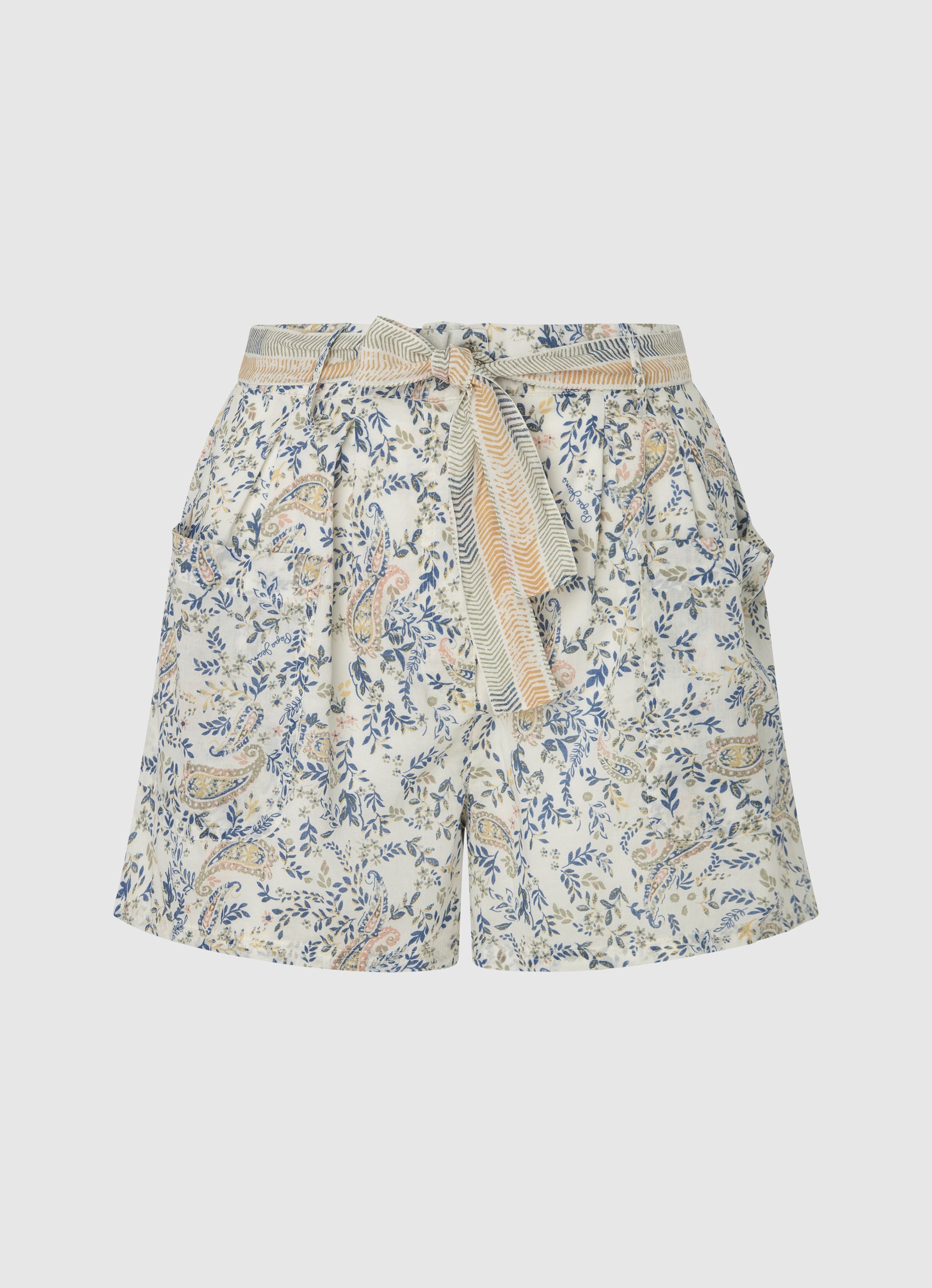 Pepe Jeans Shorts »MEGHAN«, mit Allover-Paisleyprint