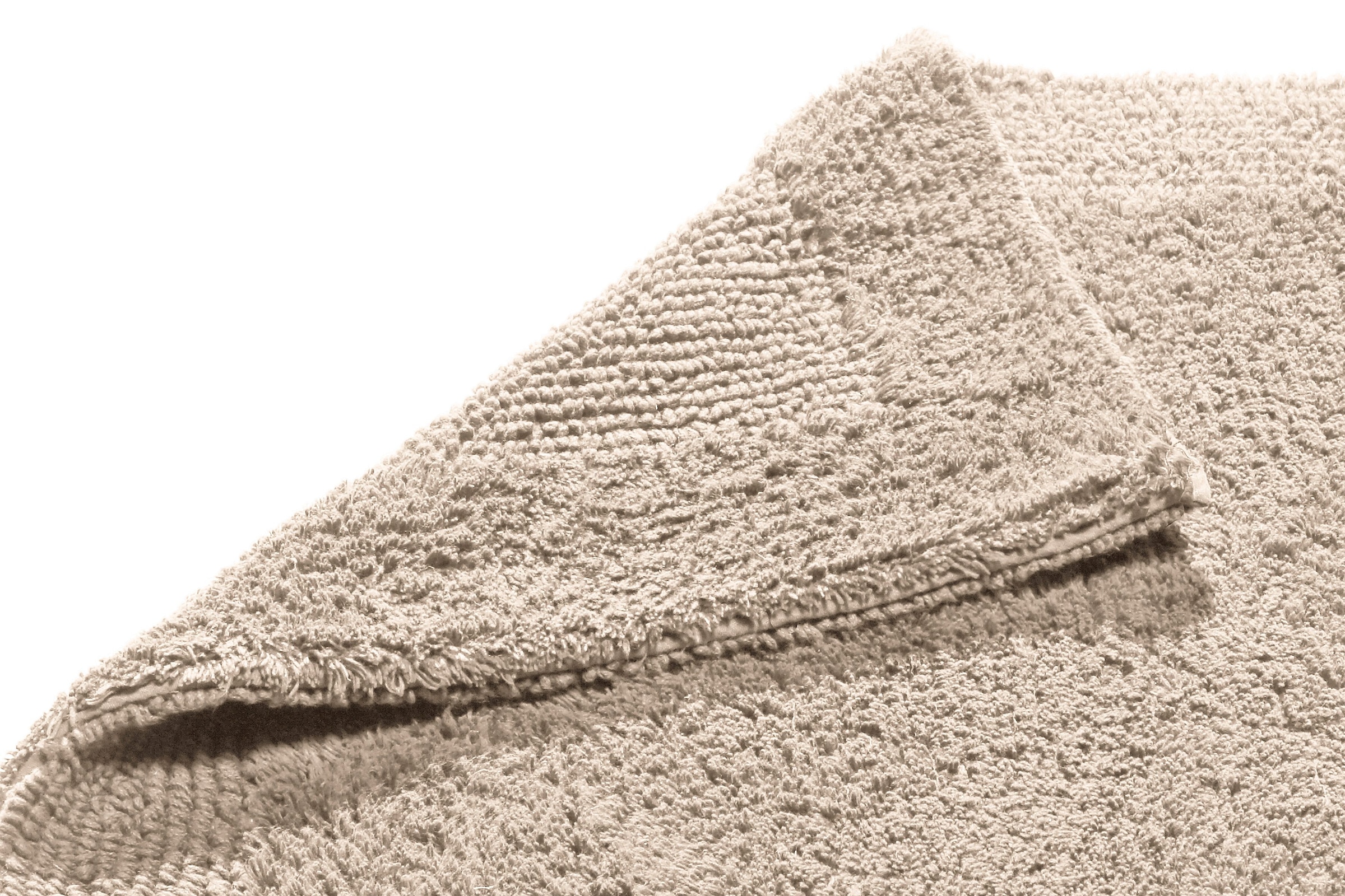 my home Badematte »Kapra, Badvorleger, Badezimmer Teppich«, beidseitig nutzbar-fussbodenheizungsgeeignet-strapazierfähig, mit Bordüre, Badteppich, Badematte