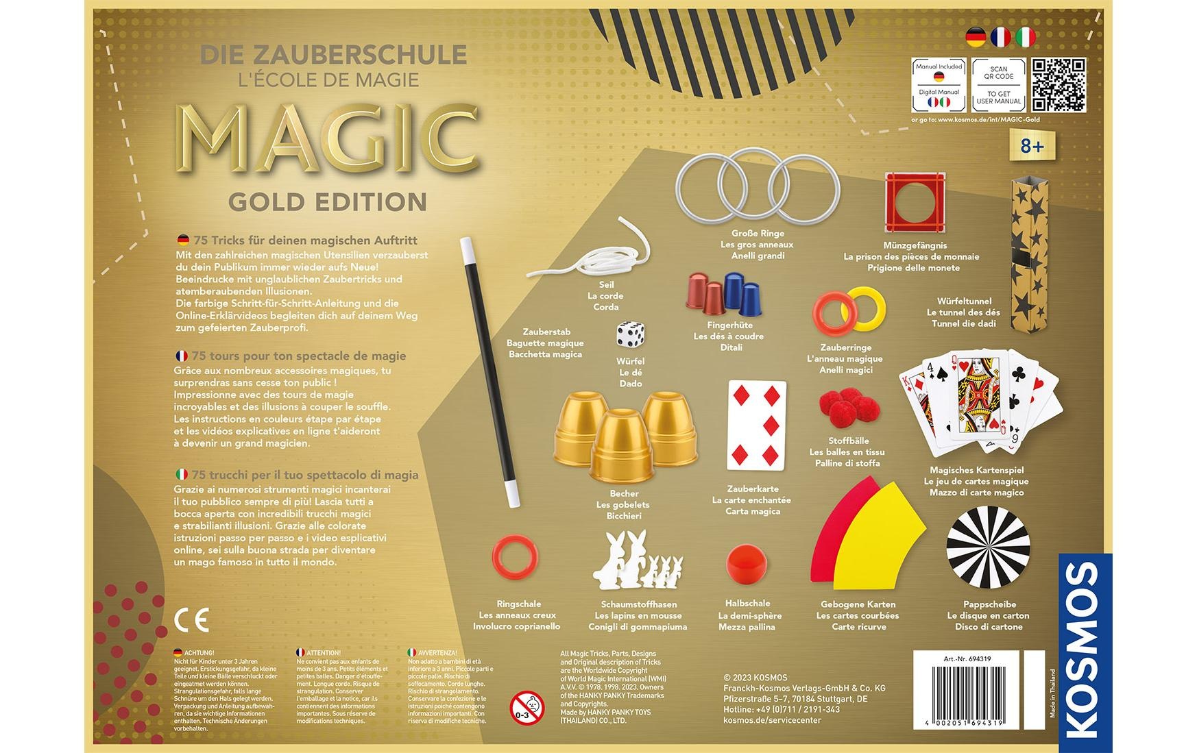 Kosmos Kreativset »Magic Goldfarben Edition 150 Tricks«