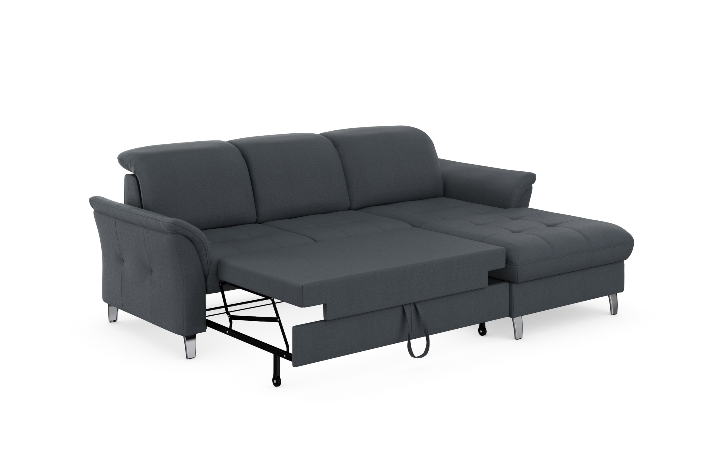 sit&more Ecksofa »Maggiore L-Form«, wahlweise mit Kopfteilverstellung, Bettfunktion und Bettkasten