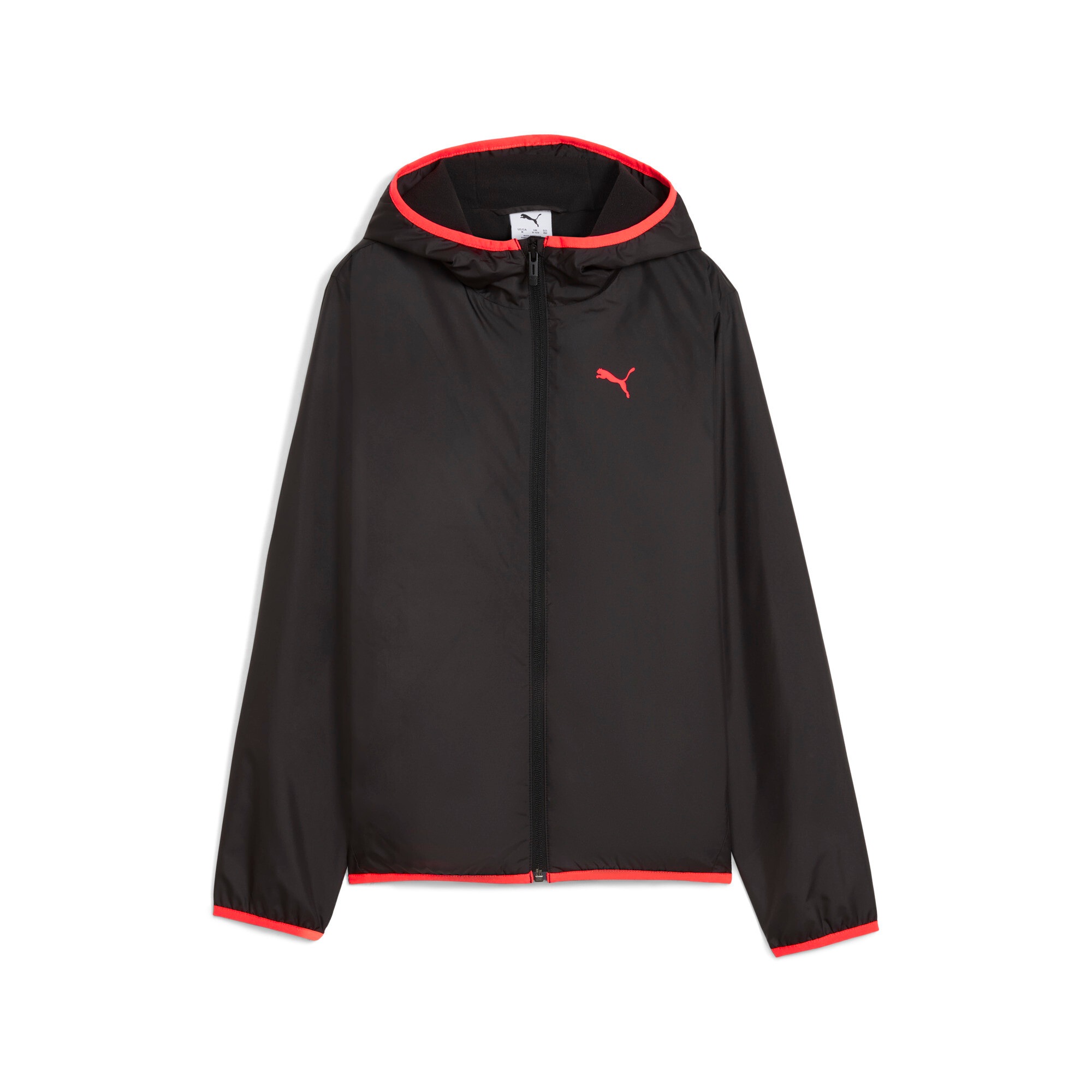 PUMA Windbreaker »FLEECE LINED WINDBREAKER« mit Kapuze mit windCELL Technologie, mit Kapuze, Regular Fit