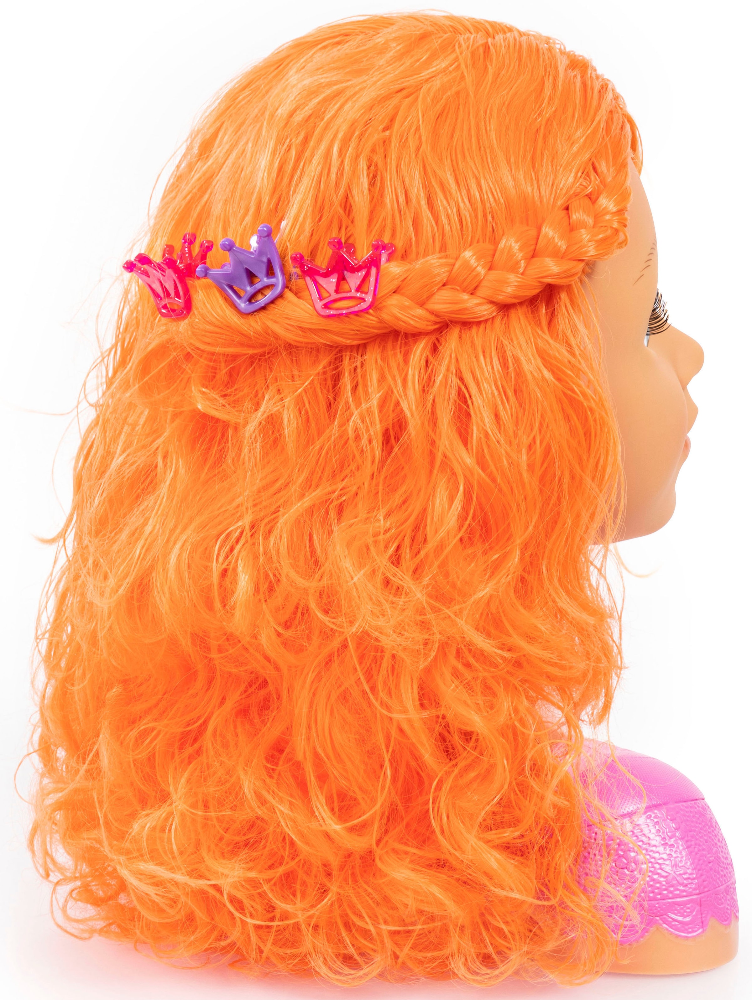 Bayer Frisier- & Schminkkopf »Charlene Super Model, orange«