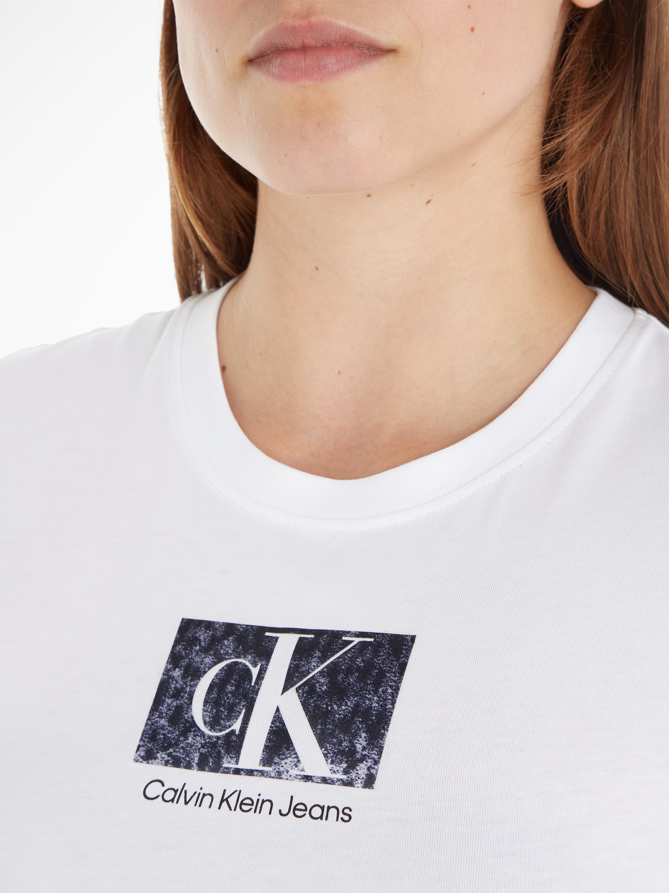 SLIM BOX »PRINTED bestellen T-Shirt TEE« Jeans Jelmoli-Versand | Klein Calvin online
