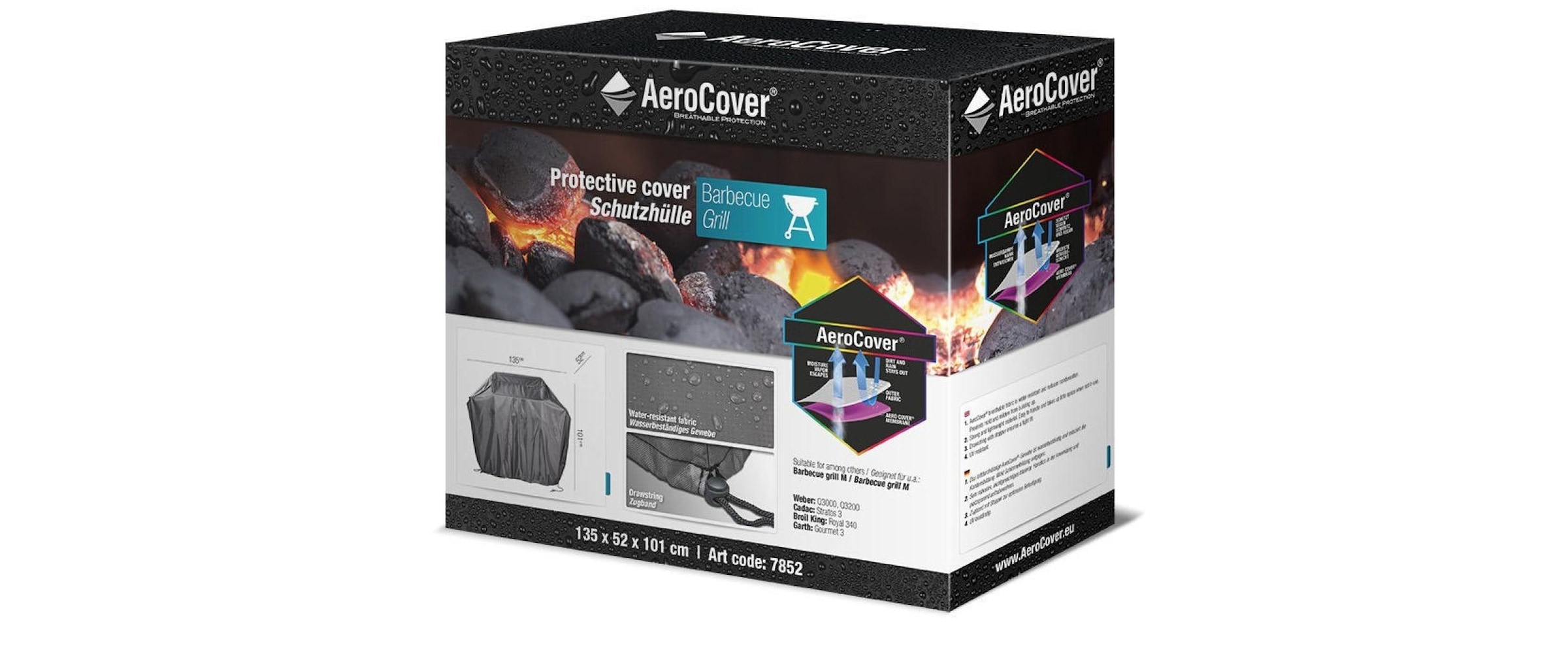 Aerocovers Abdeckhaube »135x52x101cm«