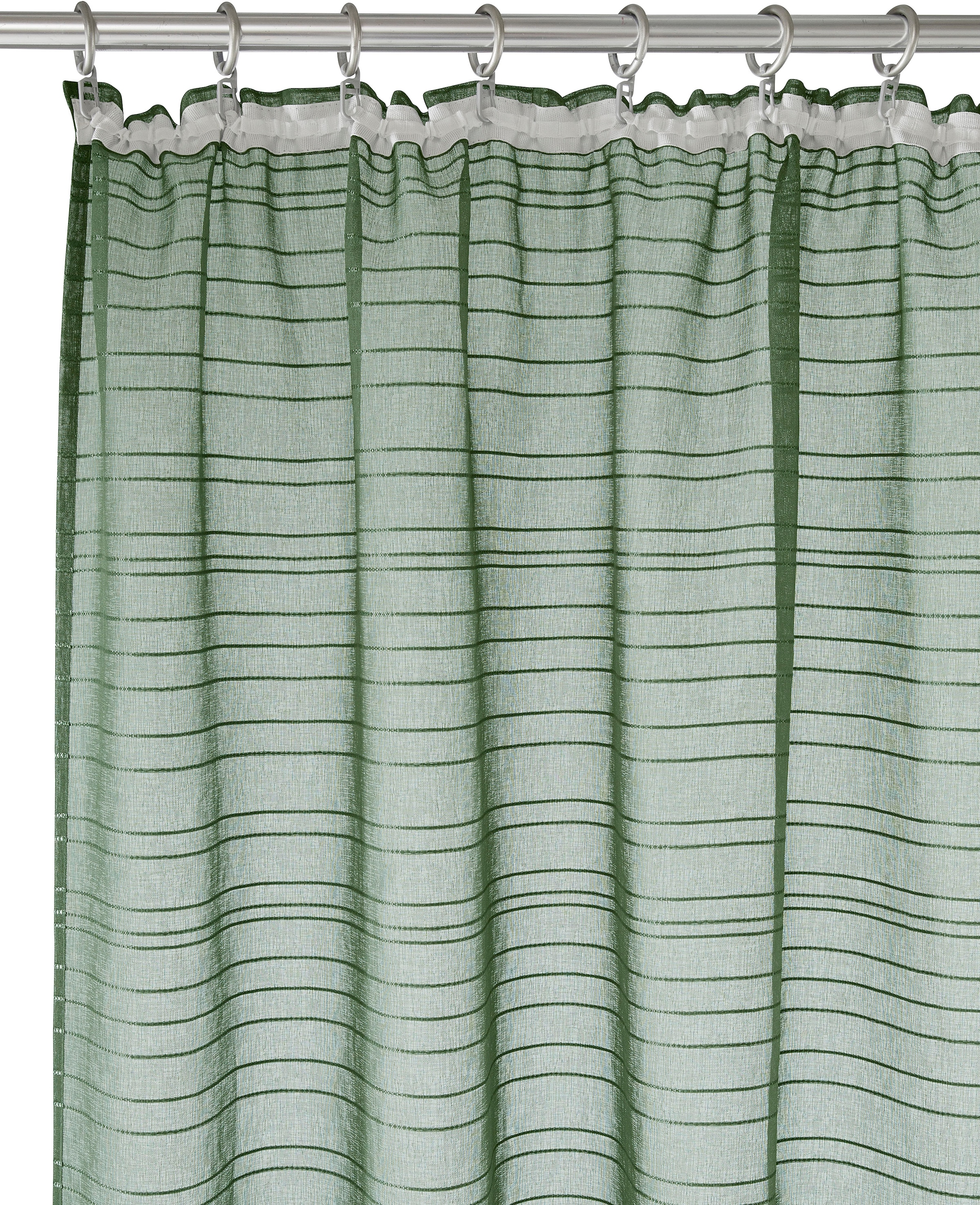 Bruno Banani Gardine »Linus«, (1 St.), 1 Schal, eingewebte Querstreifen, verschiedene Grössen