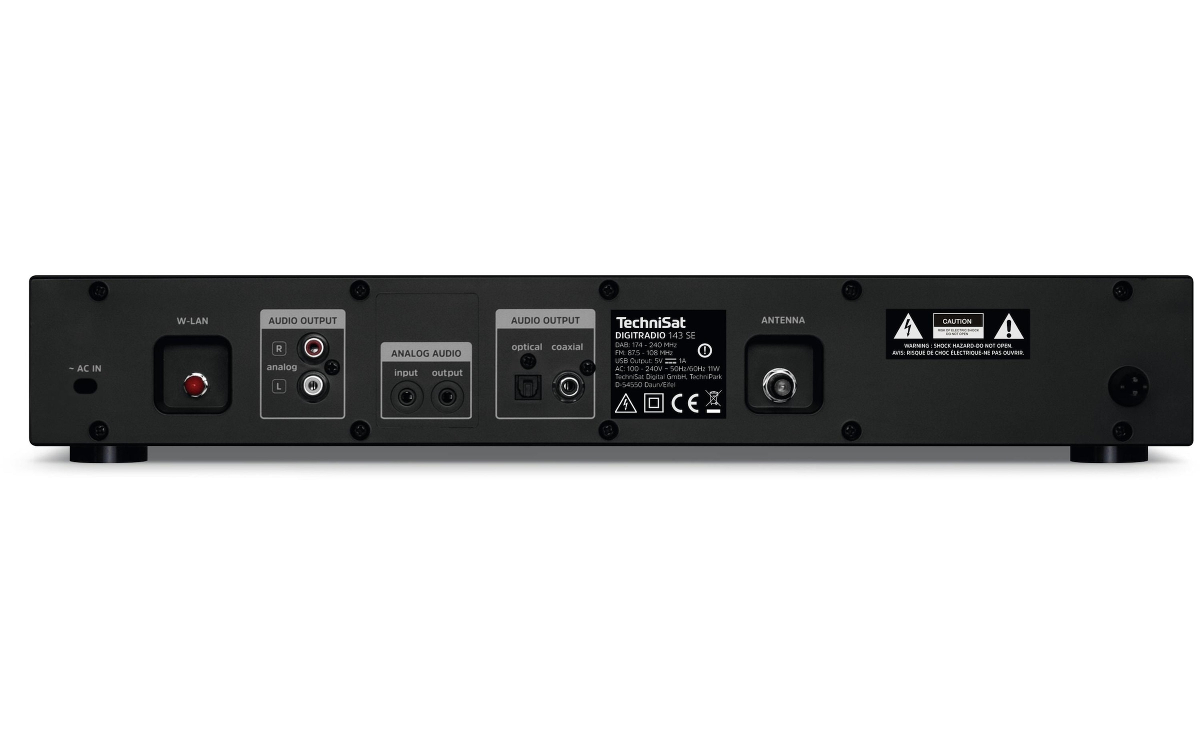 TechniSat Digitalradio (DAB+) »143 V3«, (Digitalradio (DAB+)-FM-Tuner-Internetradio)