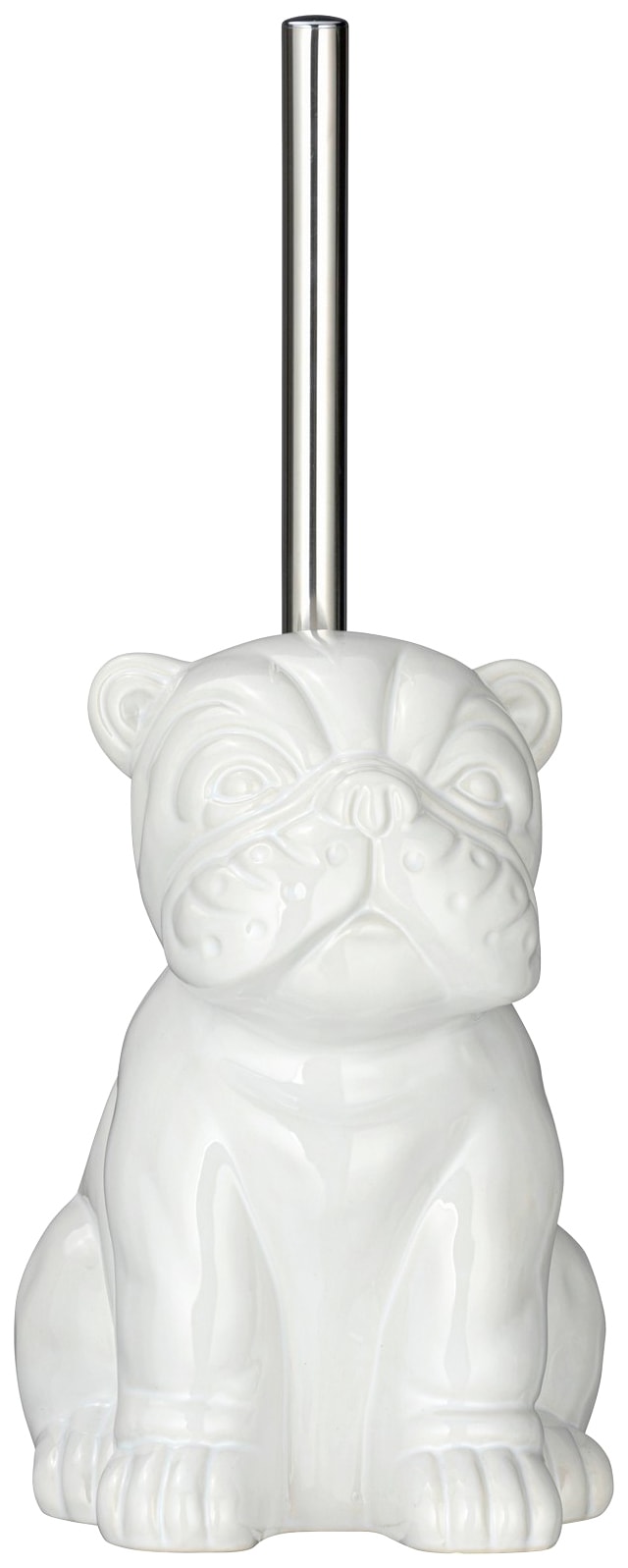 WENKO WC-Garnitur »Bulldog Weiss«, 1 St., aus Keramik, Keramik online  kaufen | Jelmoli-Versand | Toilettenbürstenhalter
