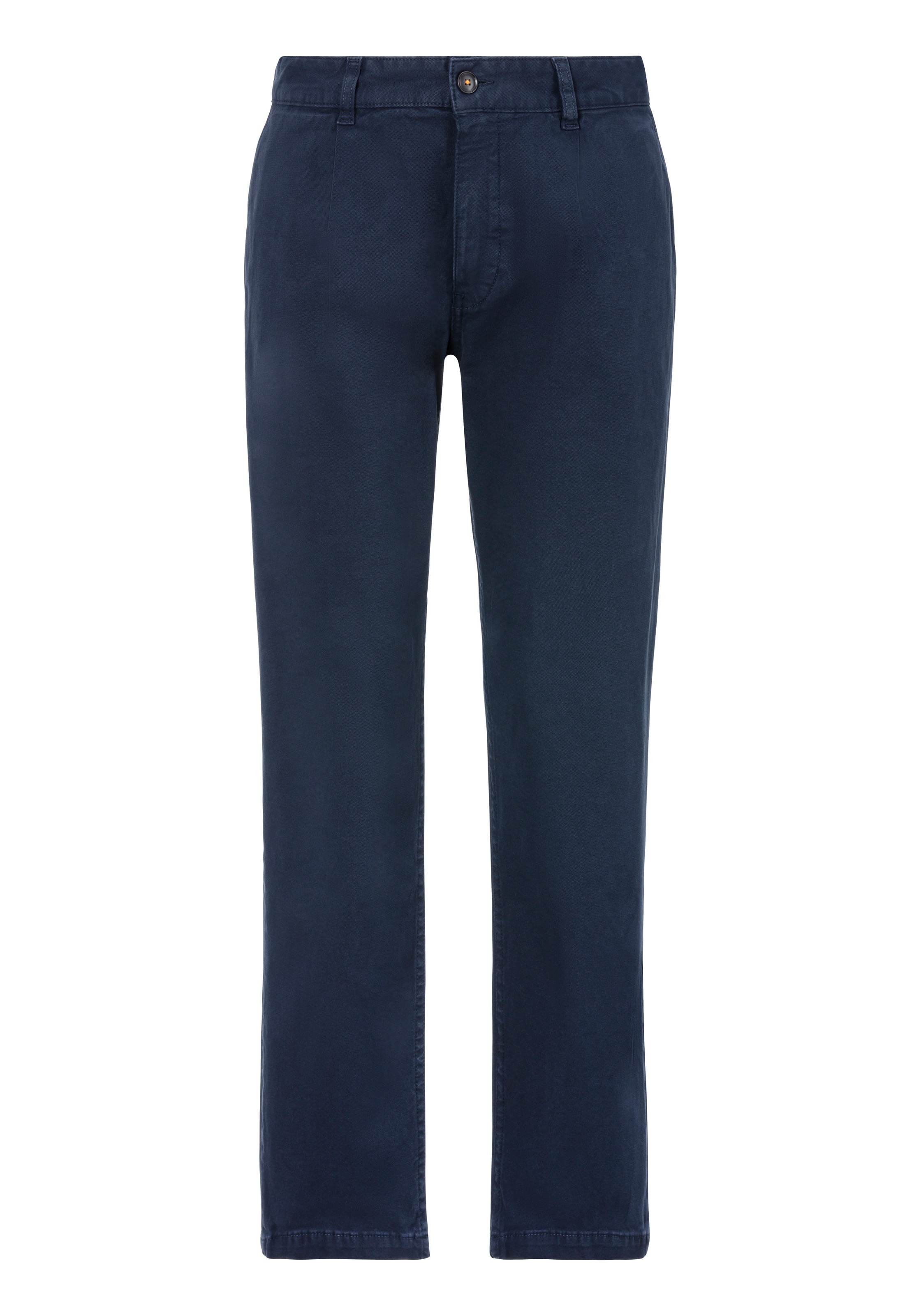 BOSS ORANGE Chinohose »Pleated« mit Markenlogo