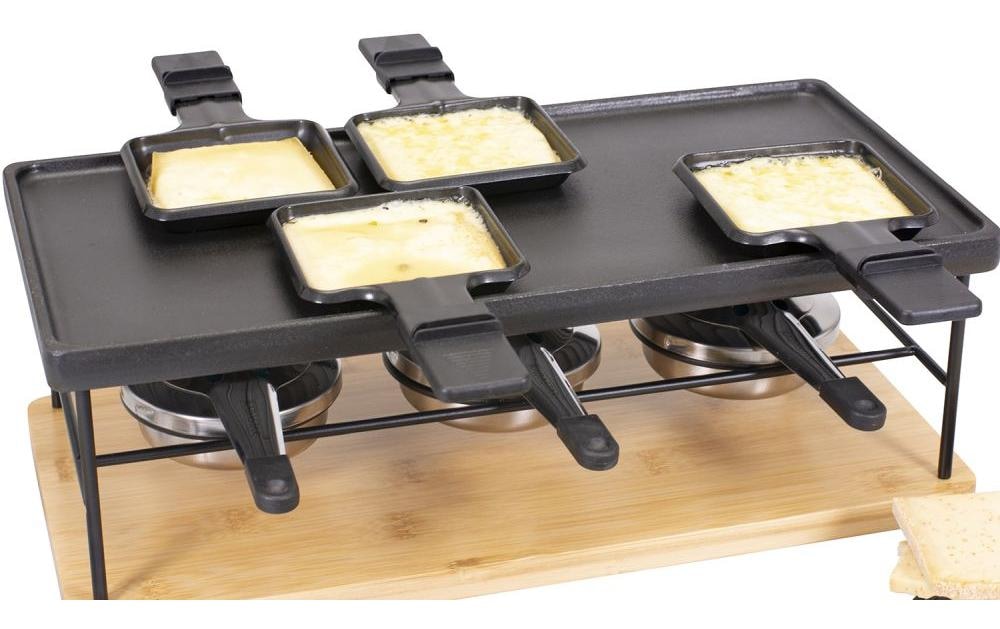 Kadastar Raclette »Flame 8 Personen«, 8 St. Raclettepfännchen