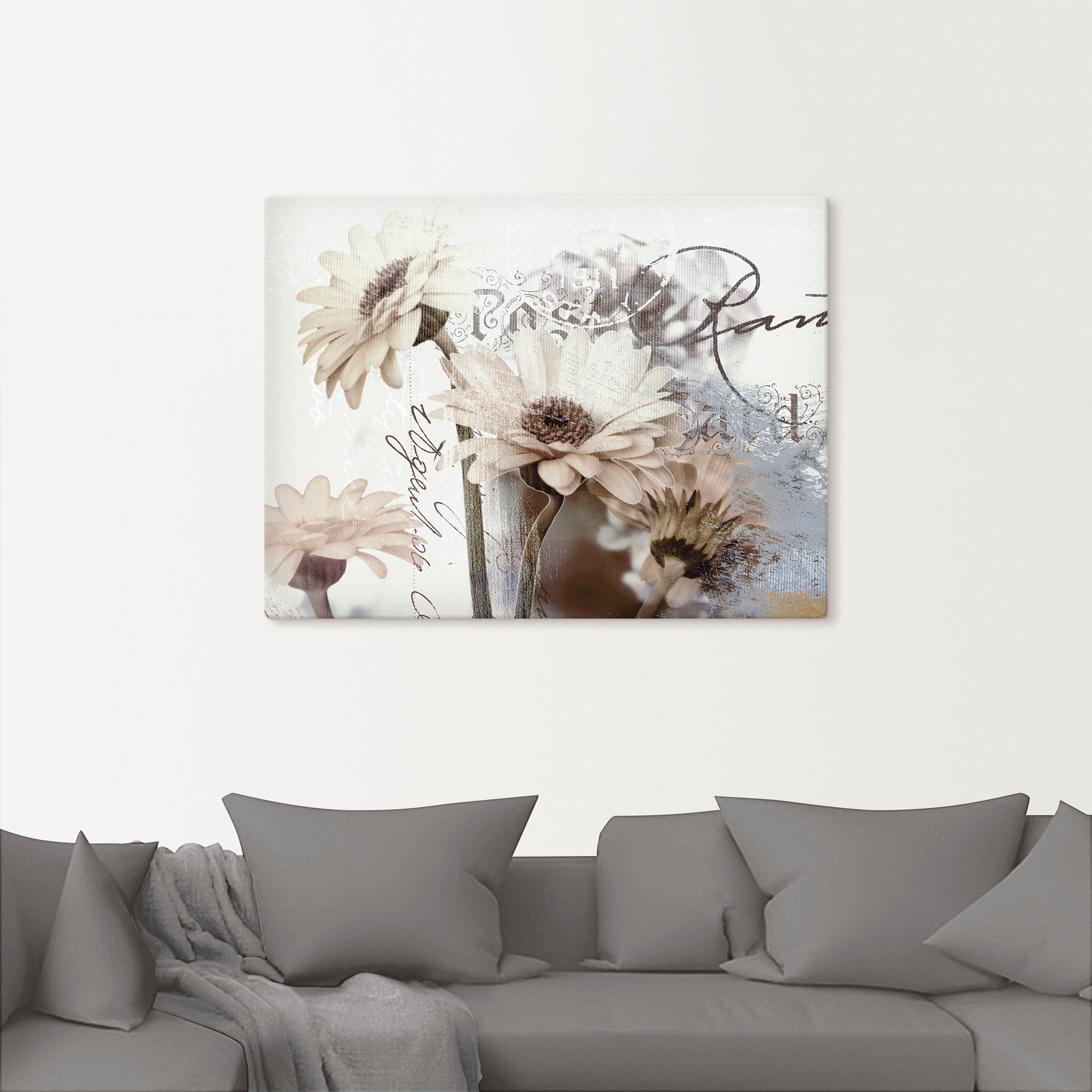 Artland Wandbild »Gerberas_Detail«, Blumenbilder, (1 St.), als Leinwandbild, Poster, Wandaufkleber in verschied. Grössen
