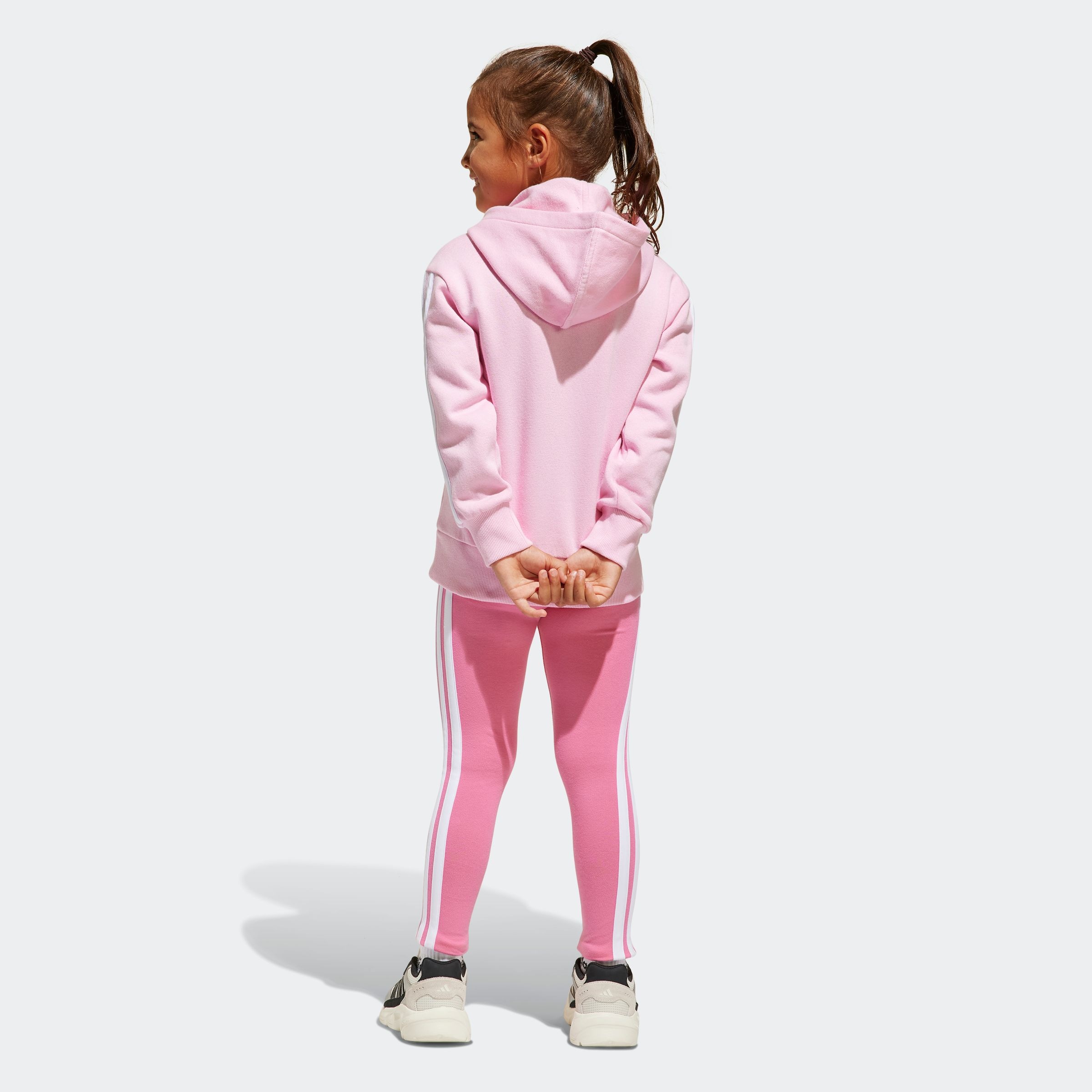 adidas Sportswear Trainingsanzug »LG 3S TIB FL ST«, (2 tlg.)