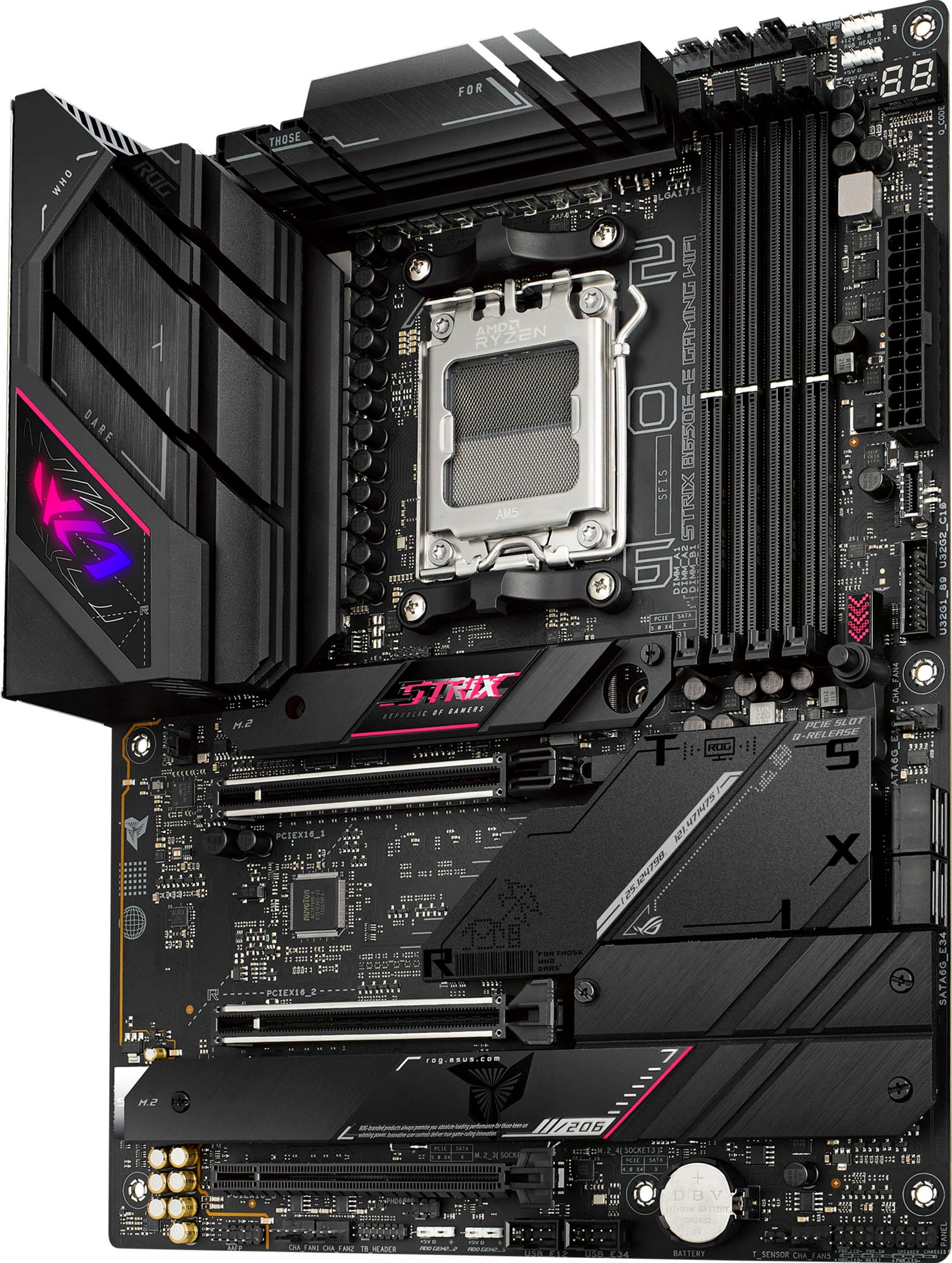 Asus Mainboard »ROG STRIX B650E-E GAMING WIFI«, Ryzen 7000, ATX, DDR5 Speicher, 16+2 Power Stages