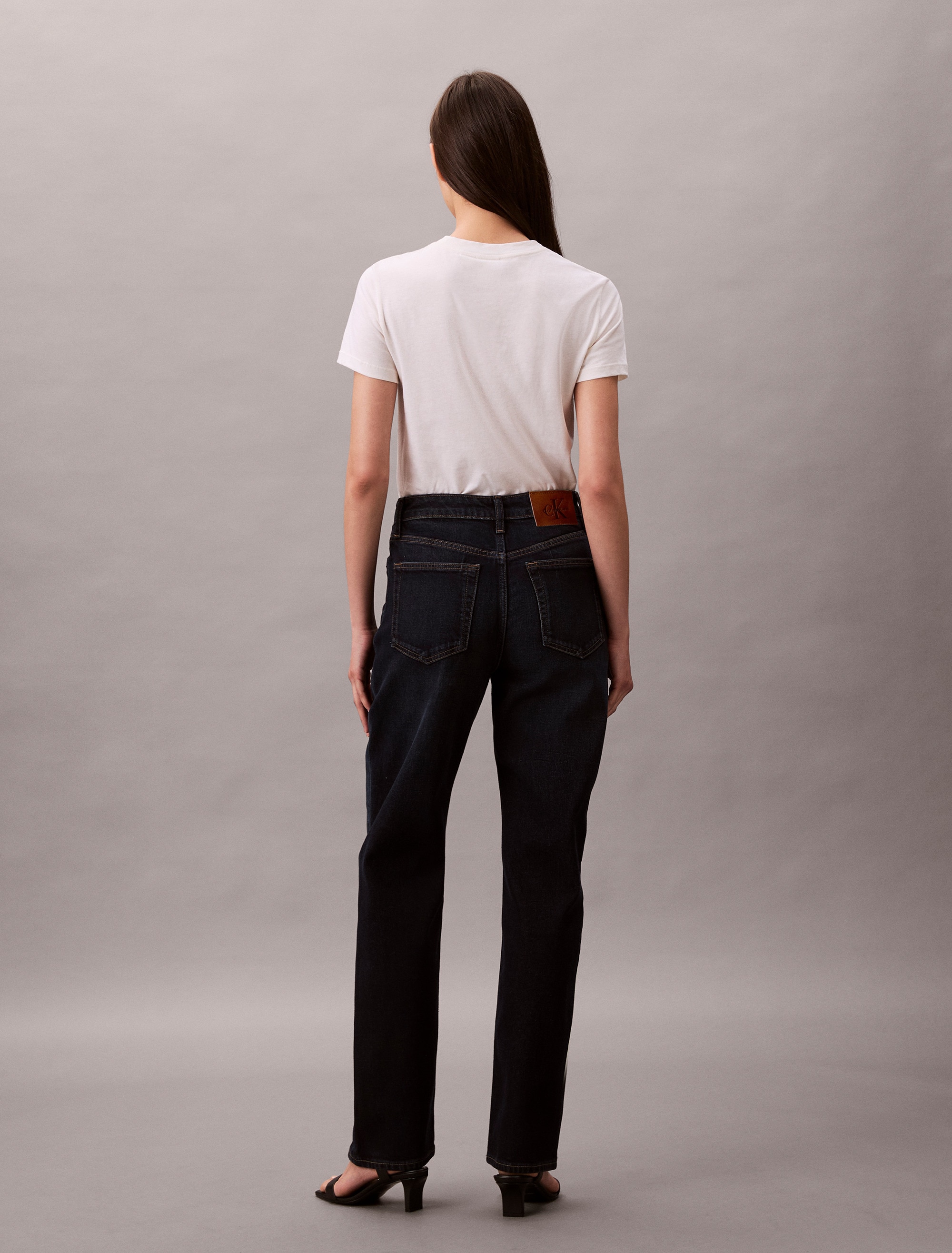 Calvin Klein Jeans Gerade Jeans »HIGH RISE STRAIGHT OXBOW«, Regular fit
