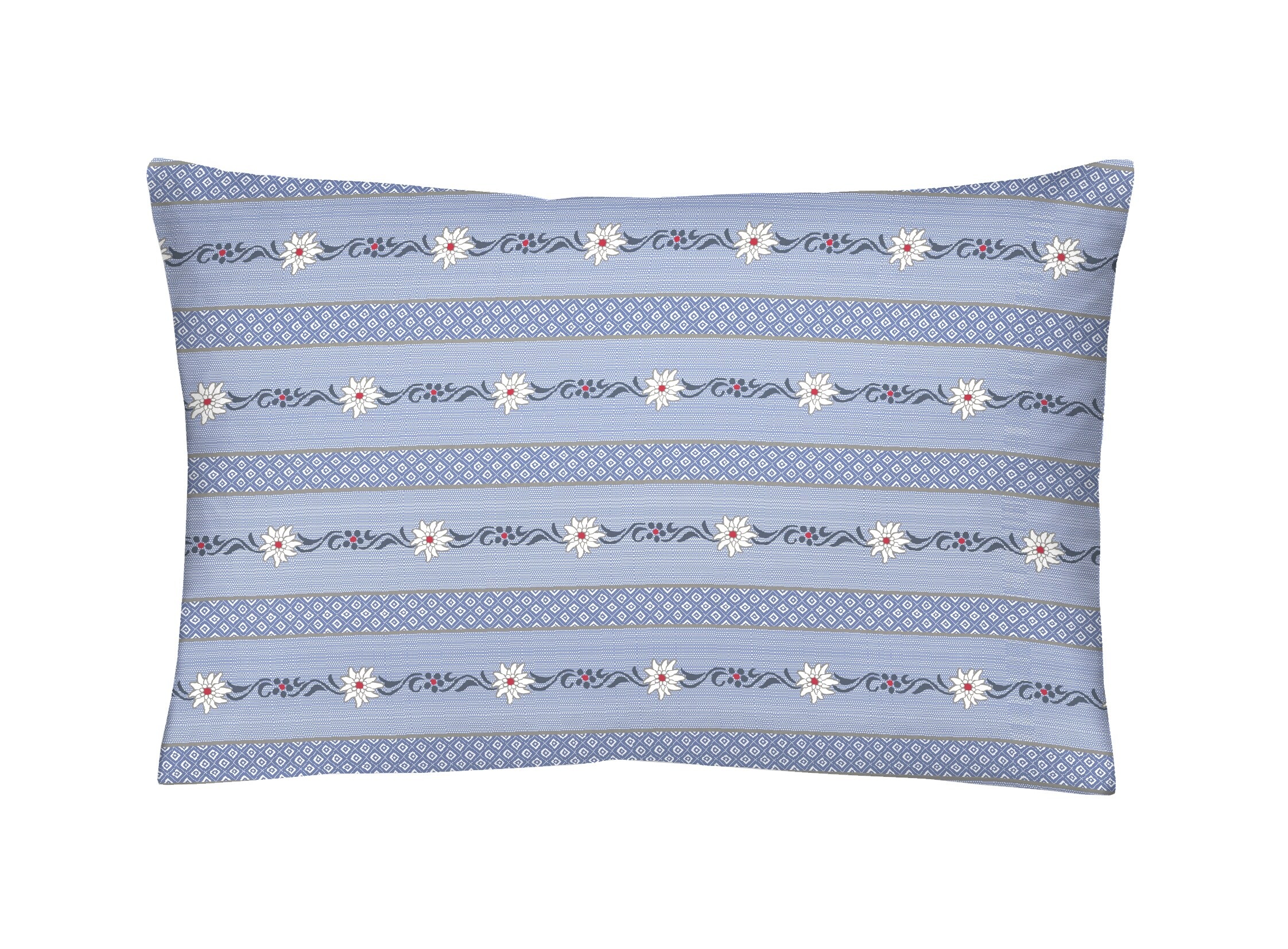 HOME FASHION Kissenbezug »Kuhglocken, 100 % Baumwoll-Satin«, (1 St.)
