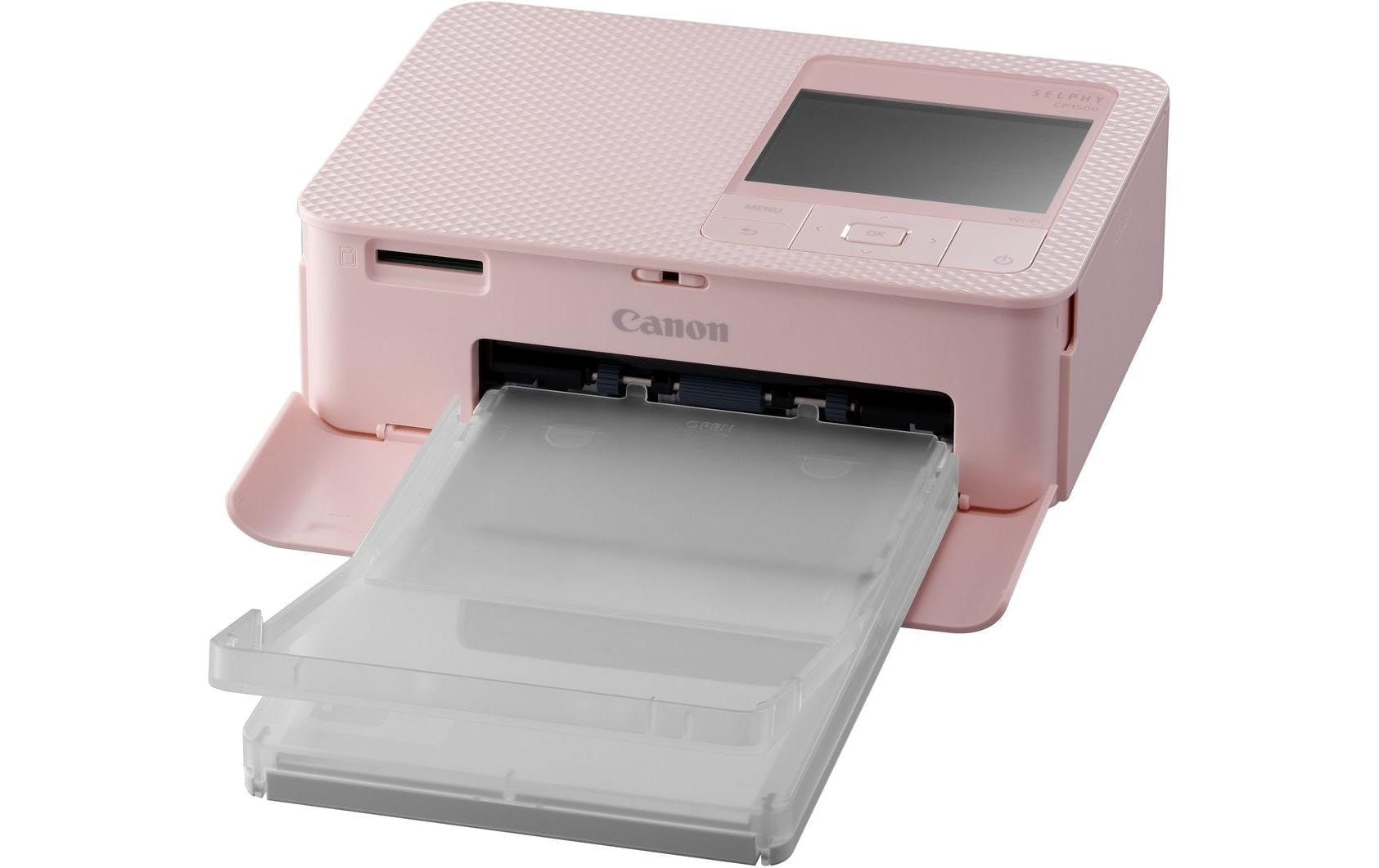 ➥ Canon Fotodrucker jetzt | »Selphy CP1500 pink, 300x300dpi,WLAN« bestellen Jelmoli-Versand