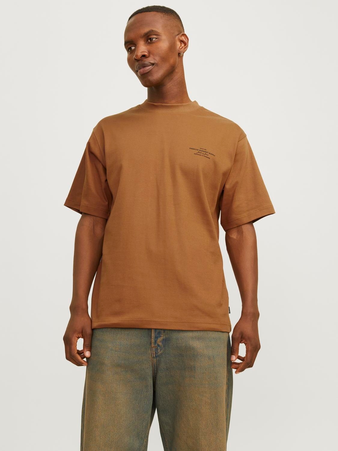 Jack & Jones Rundhalsshirt »JPRBLACHAD BRANDING SS CREW NECK TEE SN«