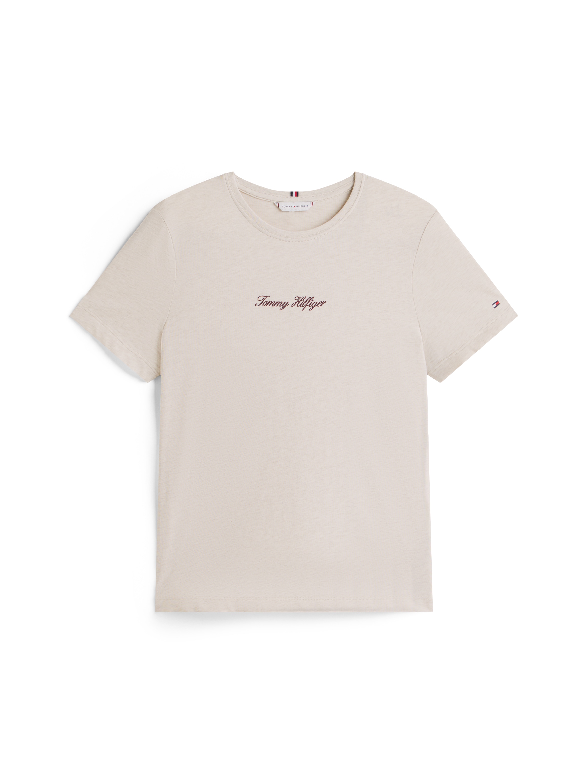 Tommy Hilfiger Kurzarmshirt »CLASSIC SCRIPT REG SS TEE«