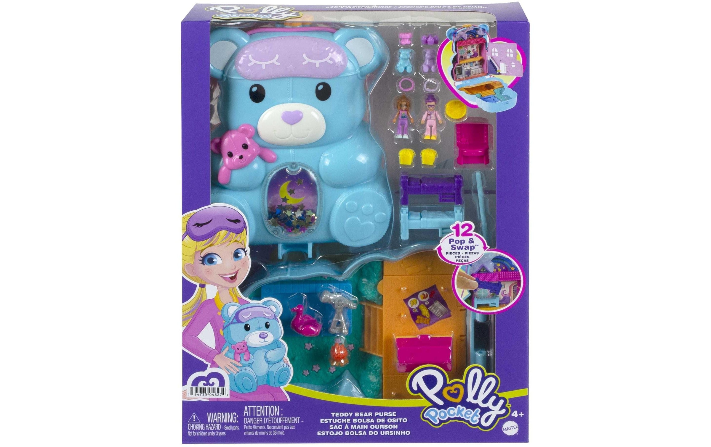 Polly Pocket Spielfigur »Teddy-Bär Tasche«