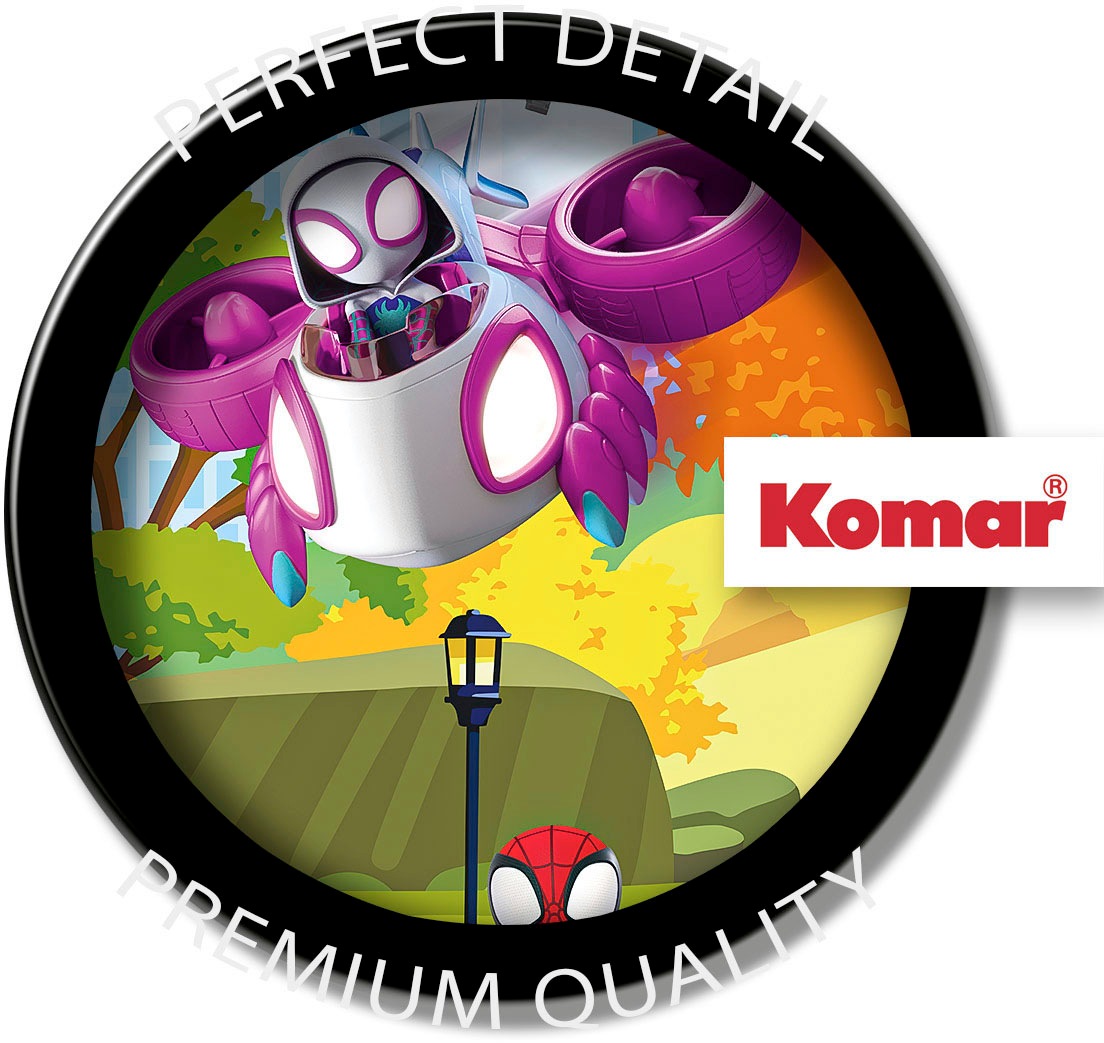 Komar Fototapete »Digitaldruck Vlies - Spidey Scavenger Hunt - Grösse 300 x 250 cm«, bedruckt, Kinderzimmer