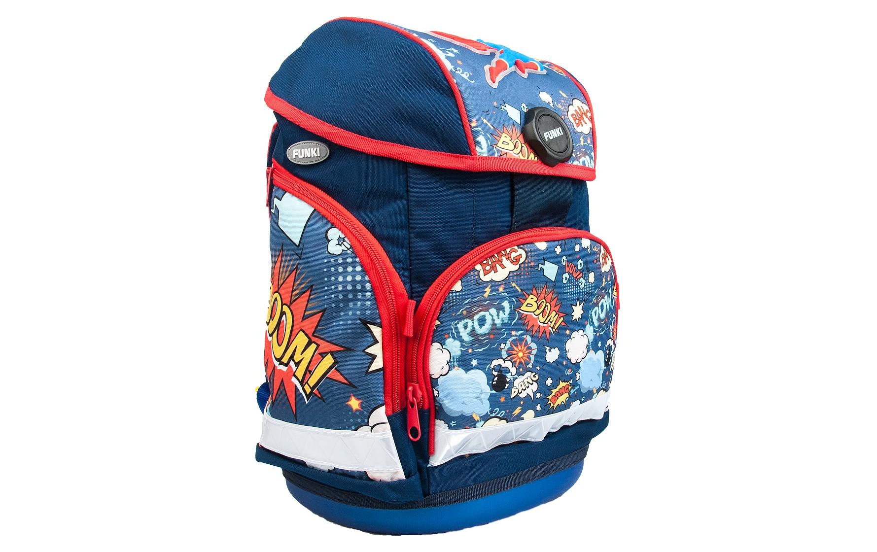 Funki Schulrucksack »Joy-Bag Superhero 4-teilig«