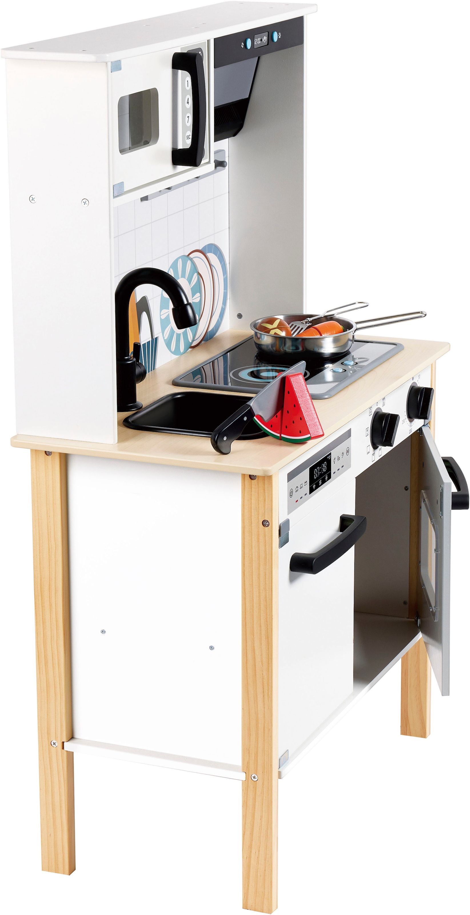 Hape Spielküche »Moderne Smart-Home-Küche«, mit Licht- & Soundeffekt