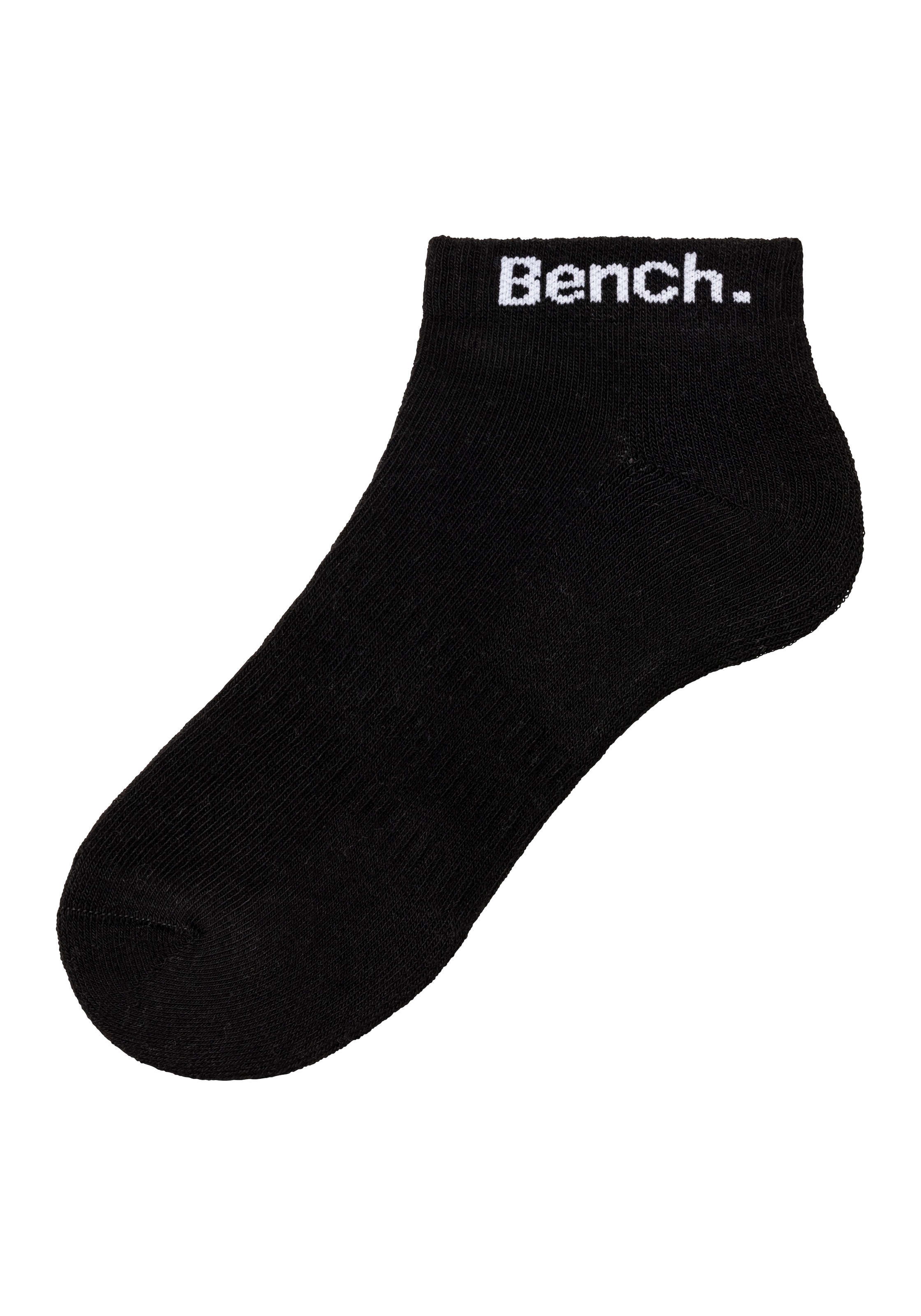 Bench. Sportsocken, (Set, 12 Paar), Tennis Kurzsocken mit Halbfussfrottee