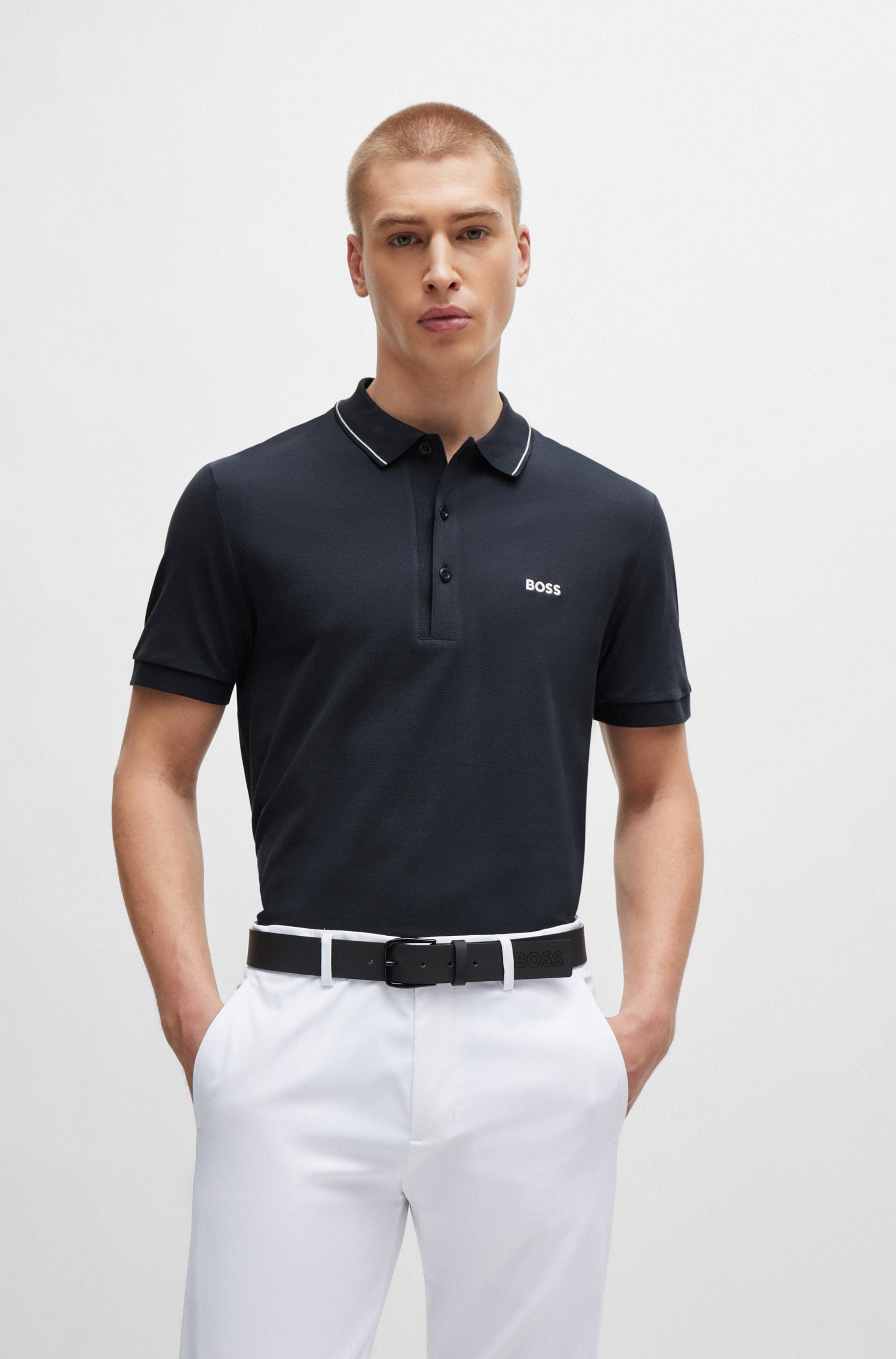 BOSS GREEN Poloshirt »Paule« mit Polokragen