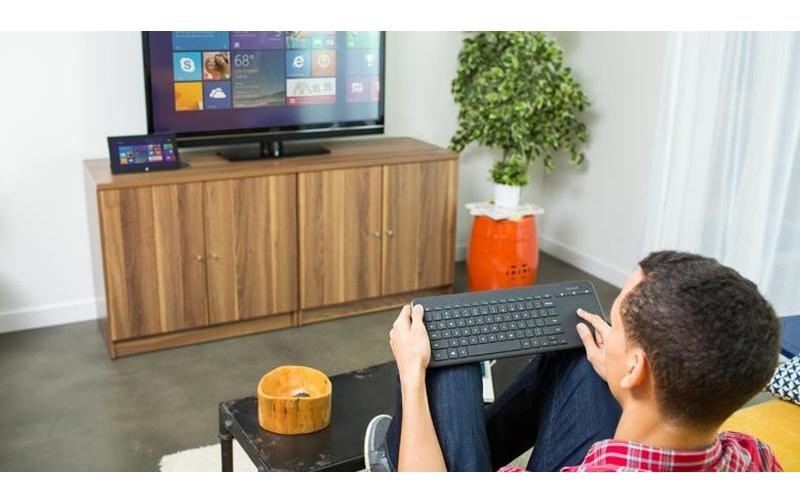 Microsoft PC-Tastatur »All-in-one Media«, (Ziffernblock-Touchpad)
