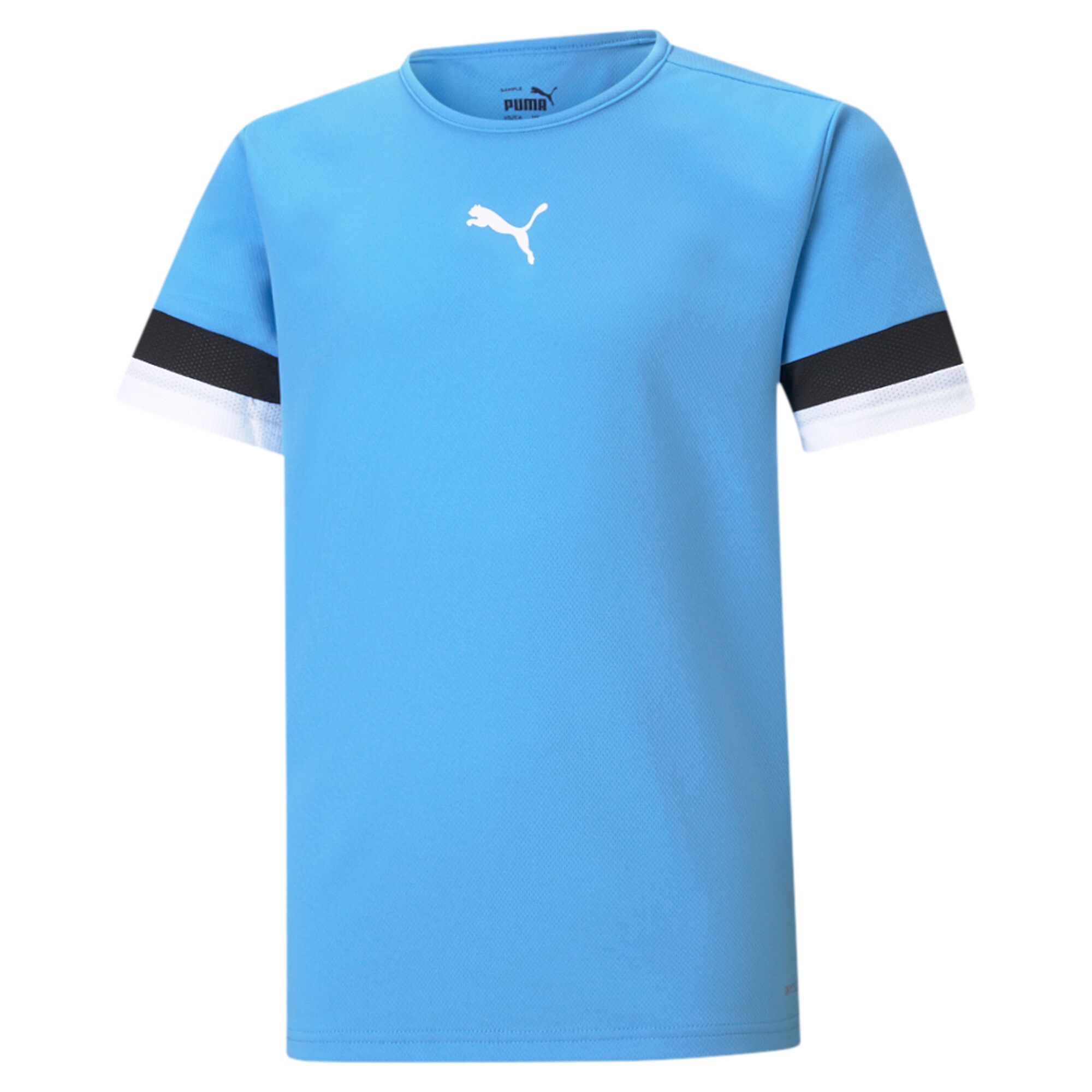 PUMA Fussballtrikot "TEAMRISE JERSEY JR" Fussball, Kurzarm, mit Rundhalsausschnitt, mit DryCELL Technologie